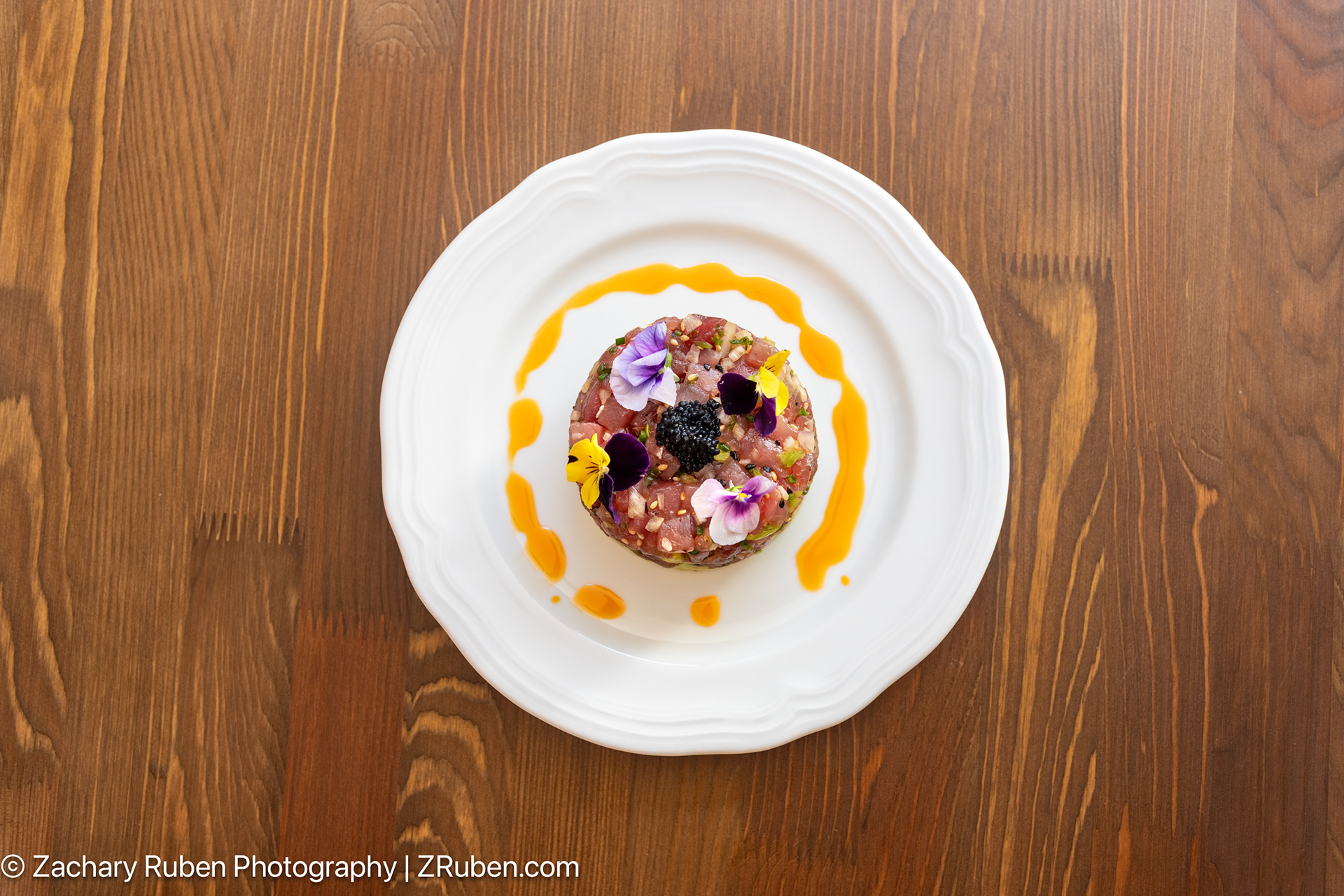 Tuna Tartare at Voco Astoria