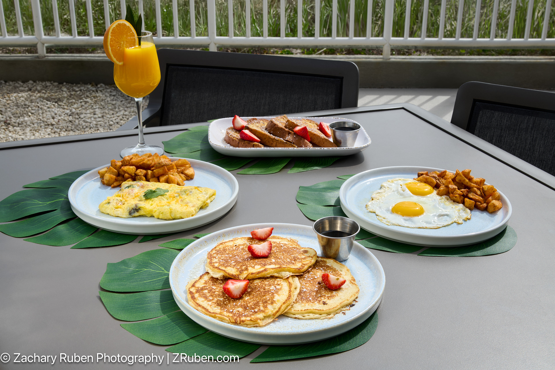 Breakfast Buffet Spread at Courtyard Jacksonville Beach Oceanfront
