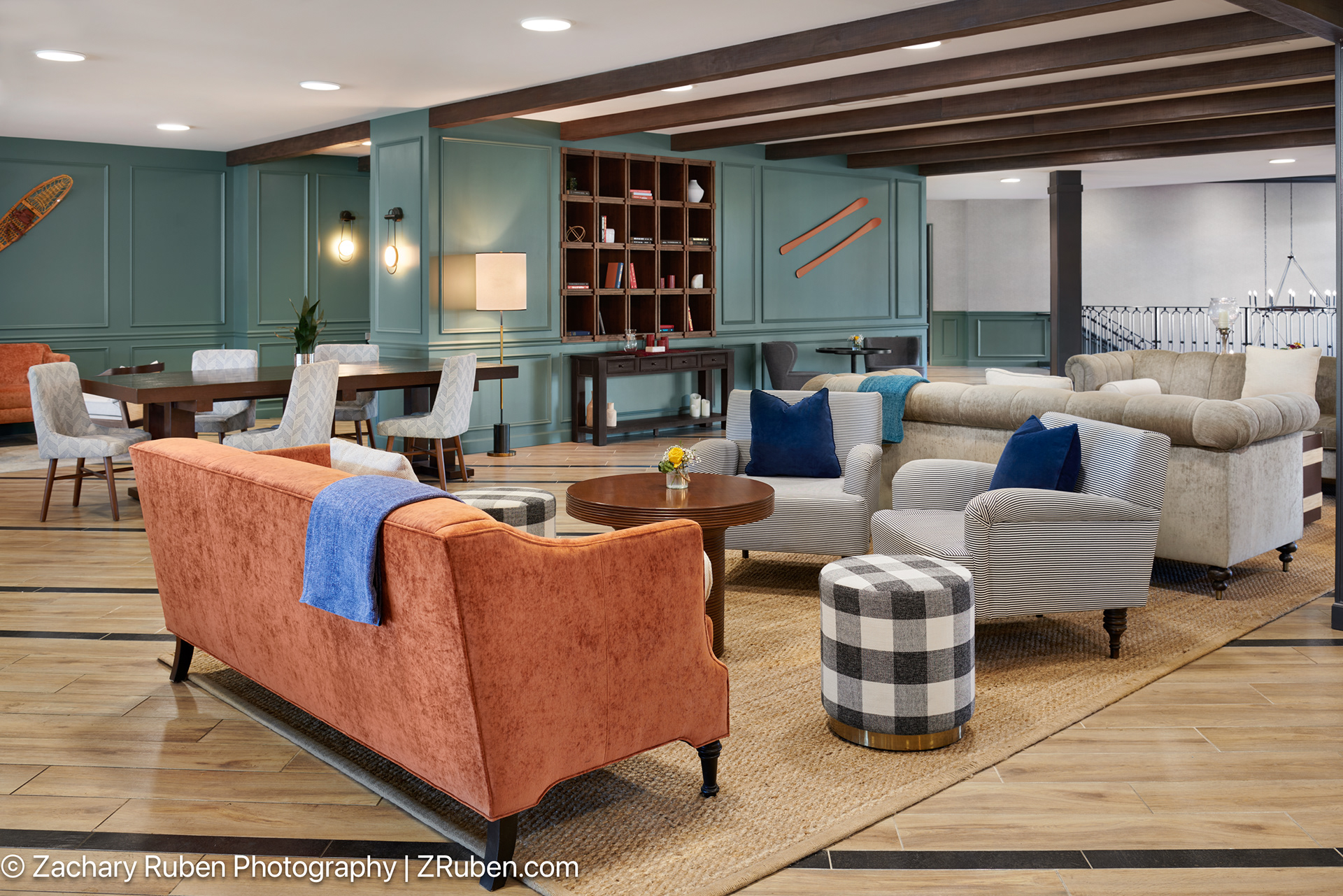 Lobby at Hotel Canandaigua, Tapestry Collection by Hilton