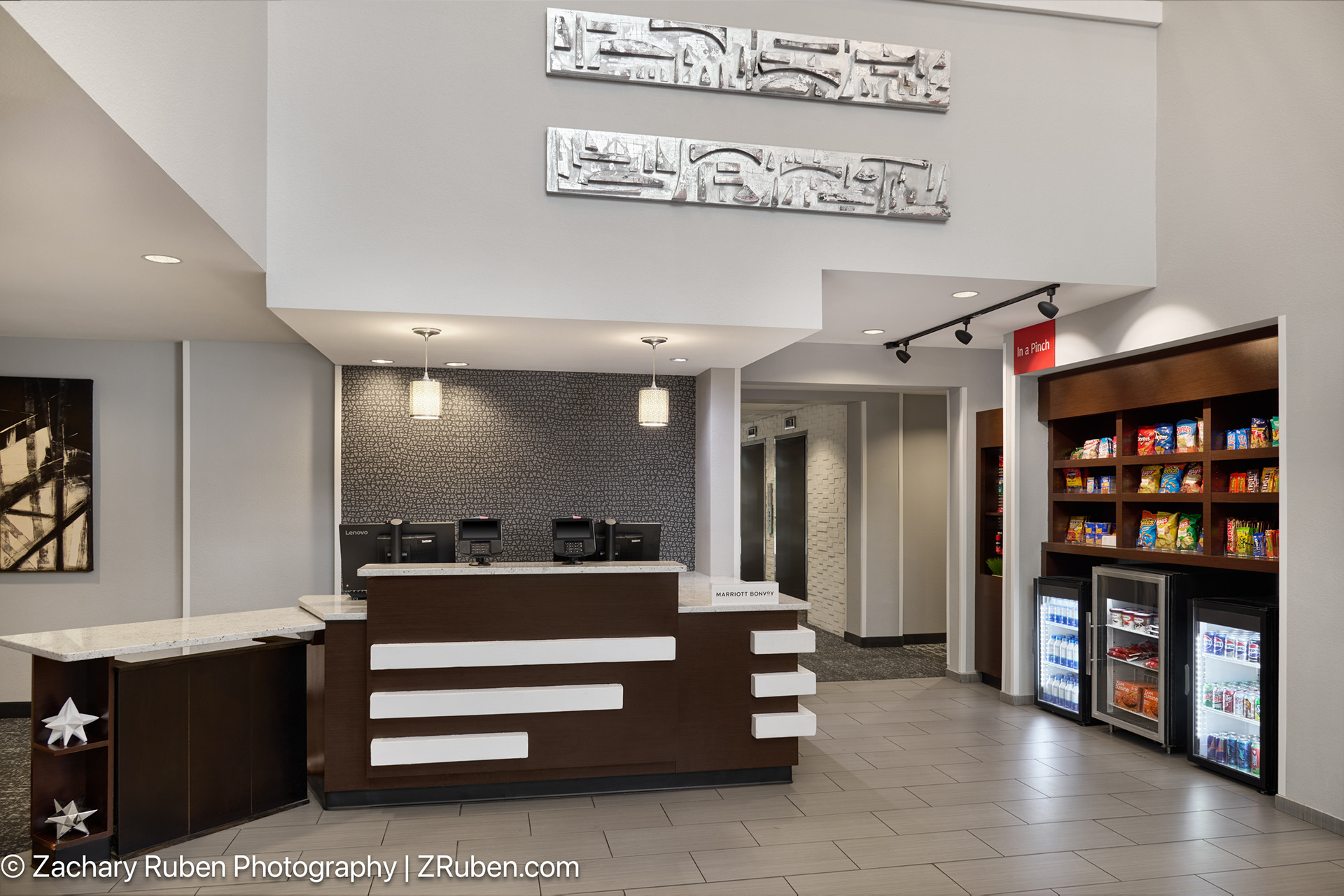 Lobby at TownePlace Suites Springfield