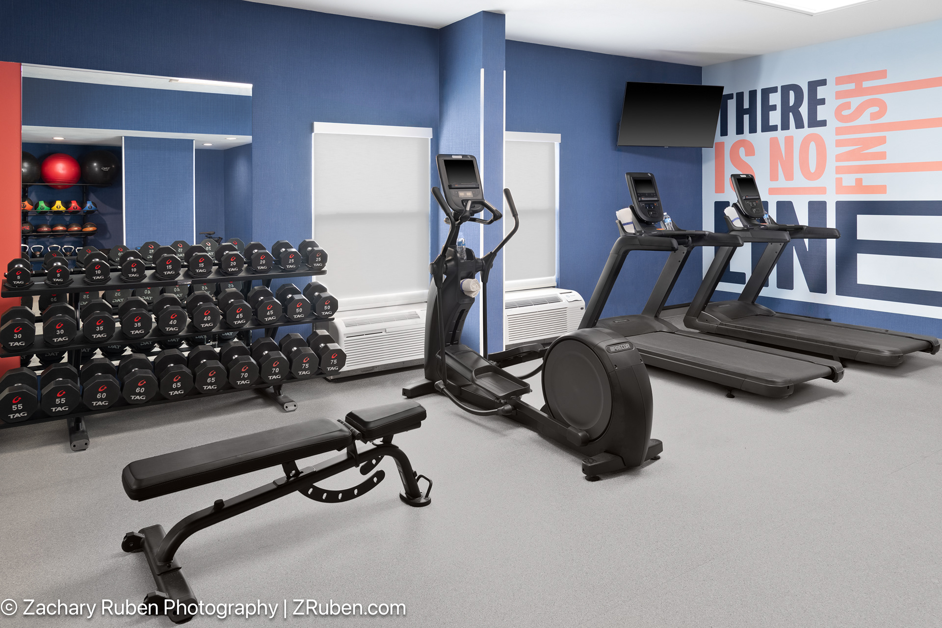 Fitness Center at Hampton Inn Kansas City/Shawnee Mission