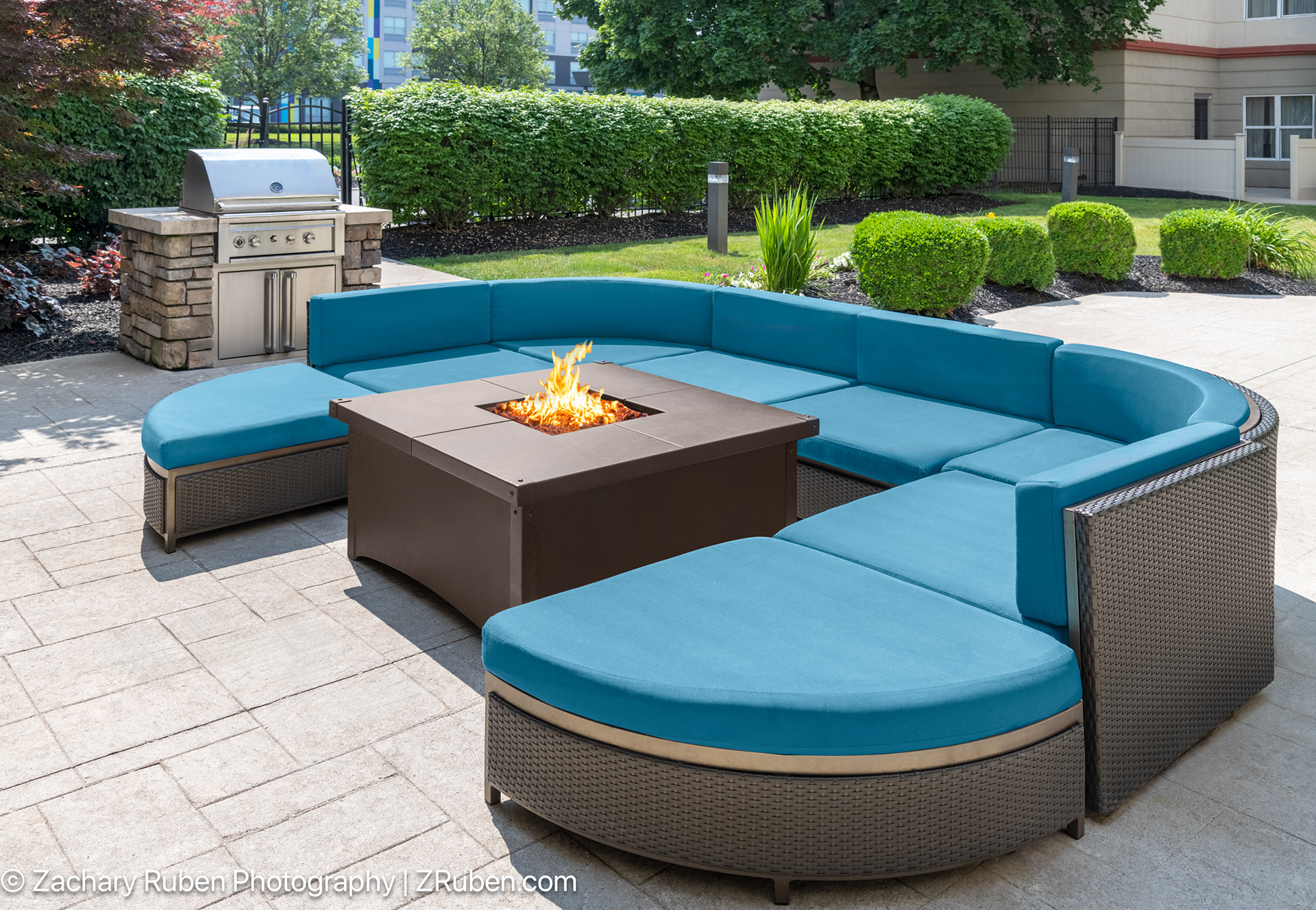 Patio at Homewood Suites Columbus/Airport