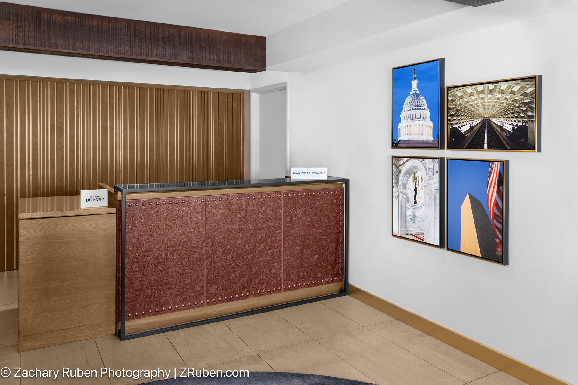 Front Desk at ARC Hotel, Washington DC, Series by Marriott