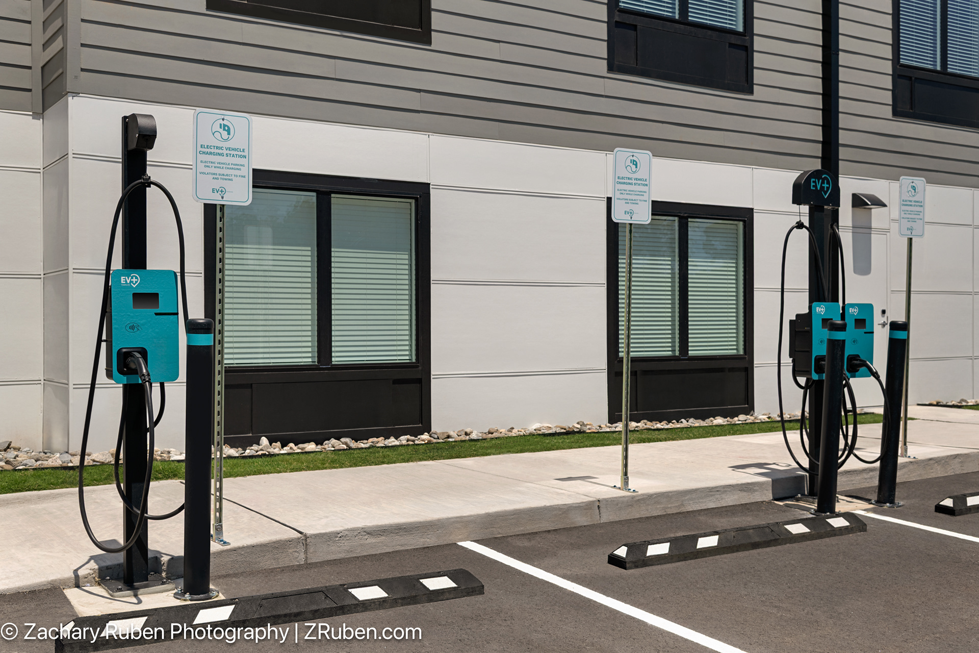 EV Chargers at StudioRes Greensboro Airport