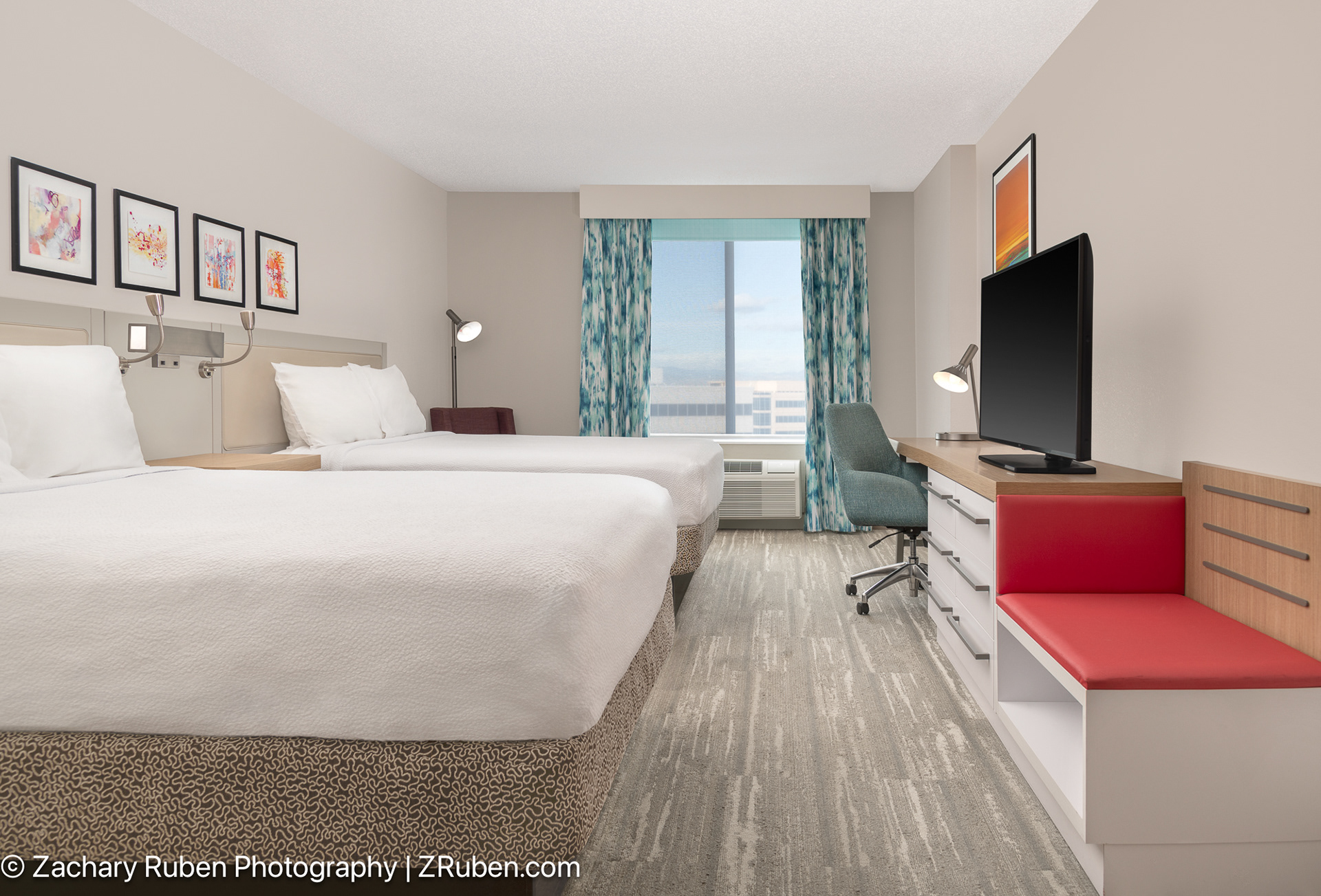 Two Queen Beds at Hilton Garden Inn Denver Airport