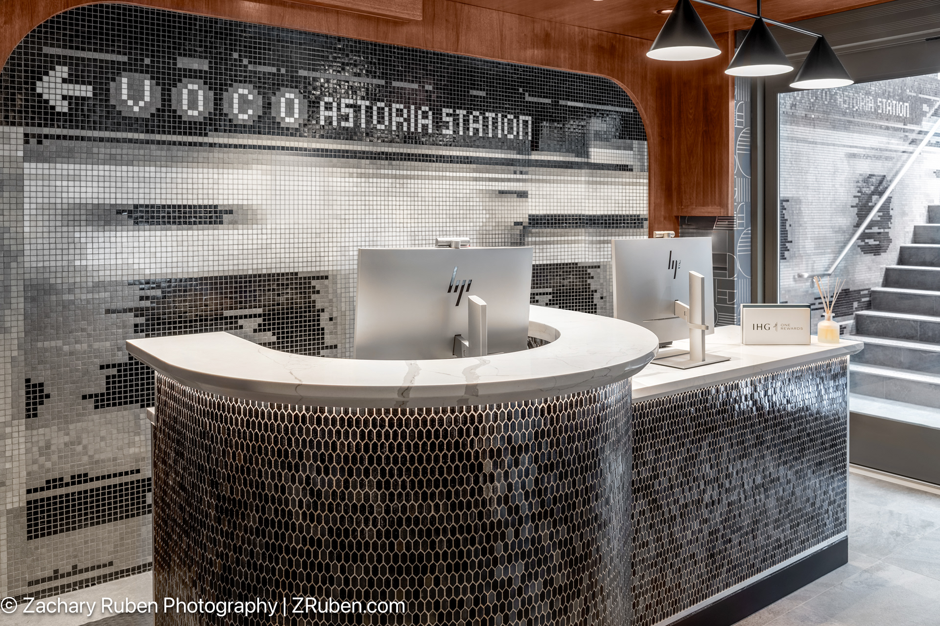 Front Desk at Voco Astoria