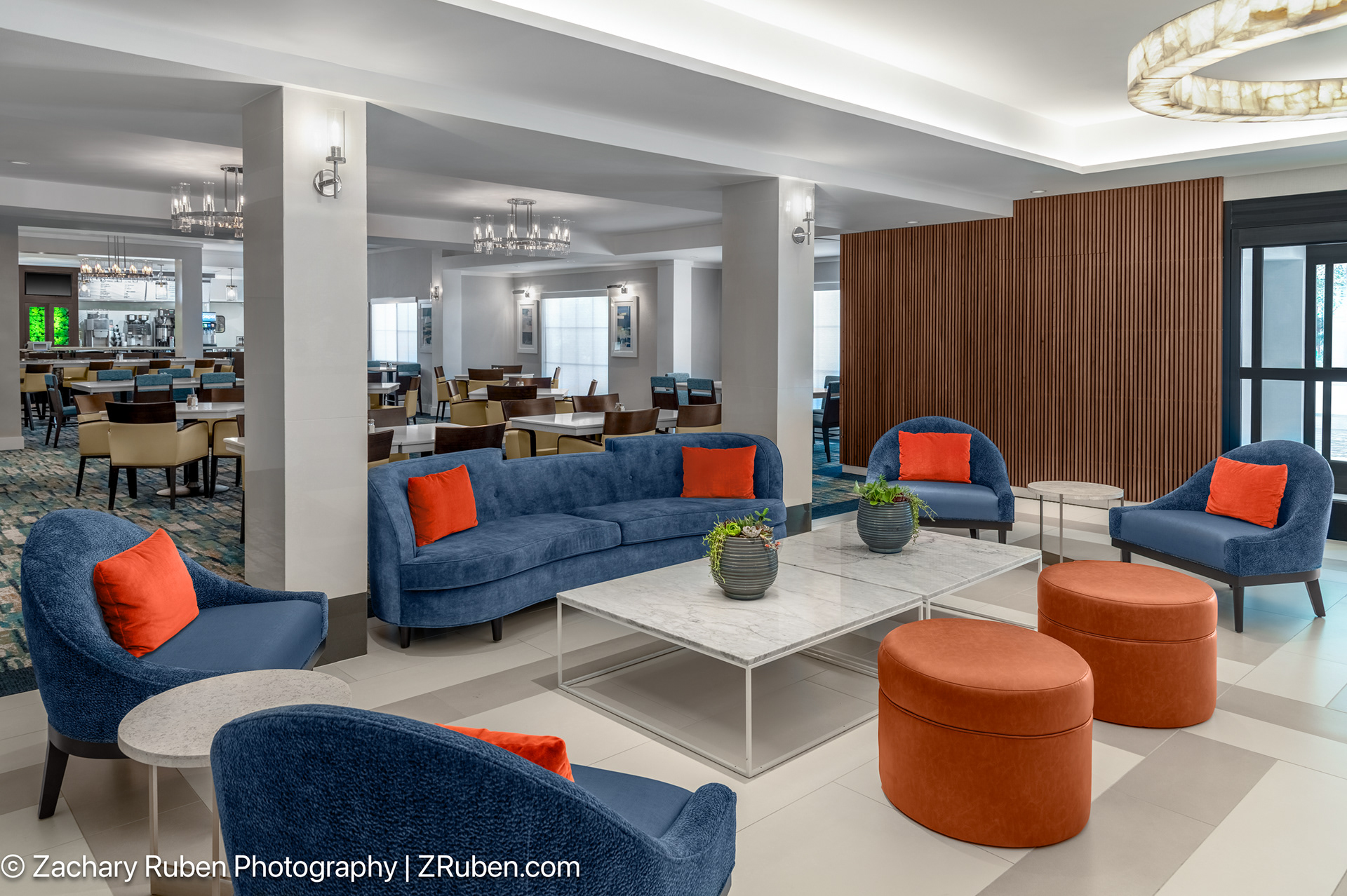 Lobby at Courtyard Palo Alto Los Altos