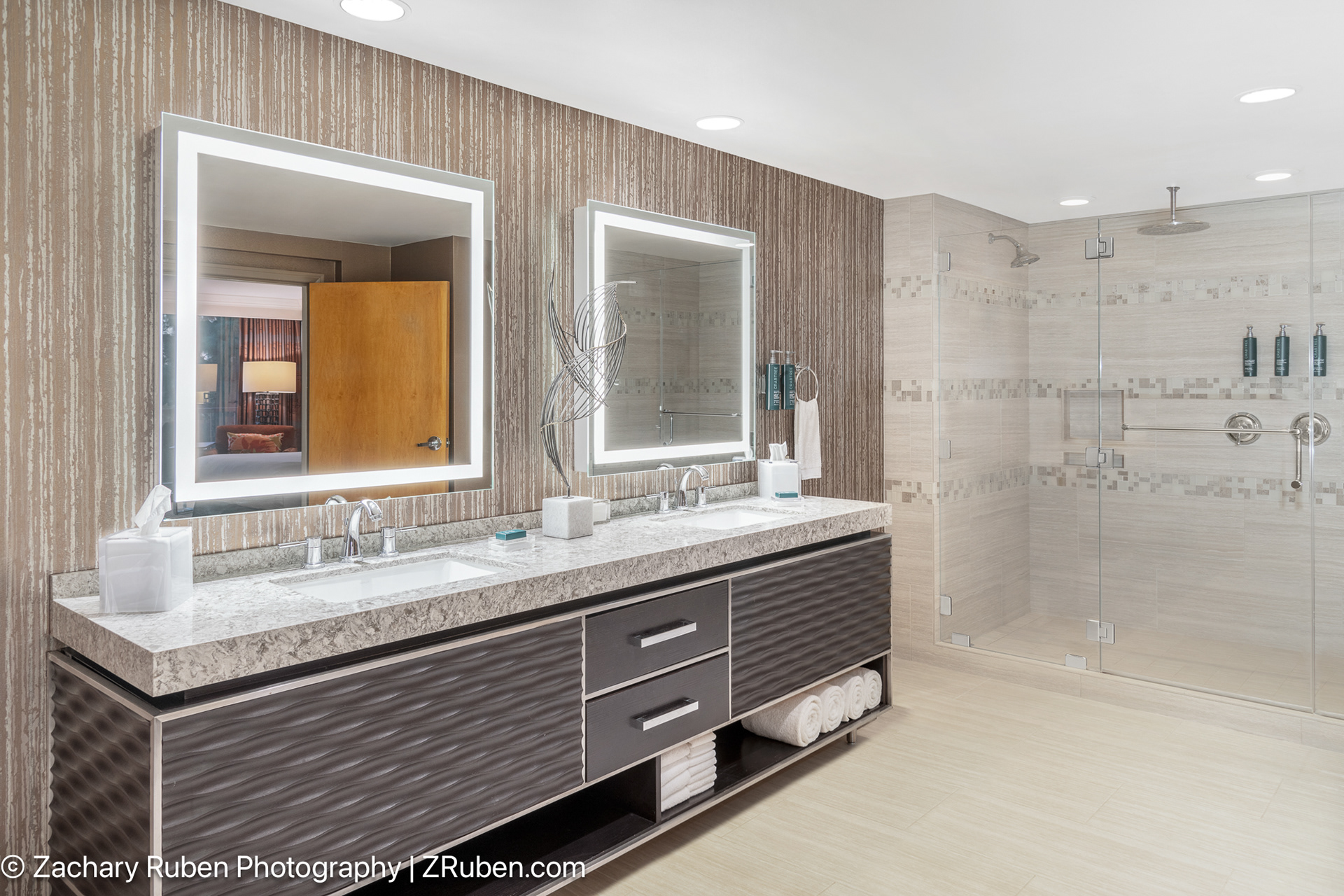 Presidential Bathroom at Hilton Orange County/Costa Mesa