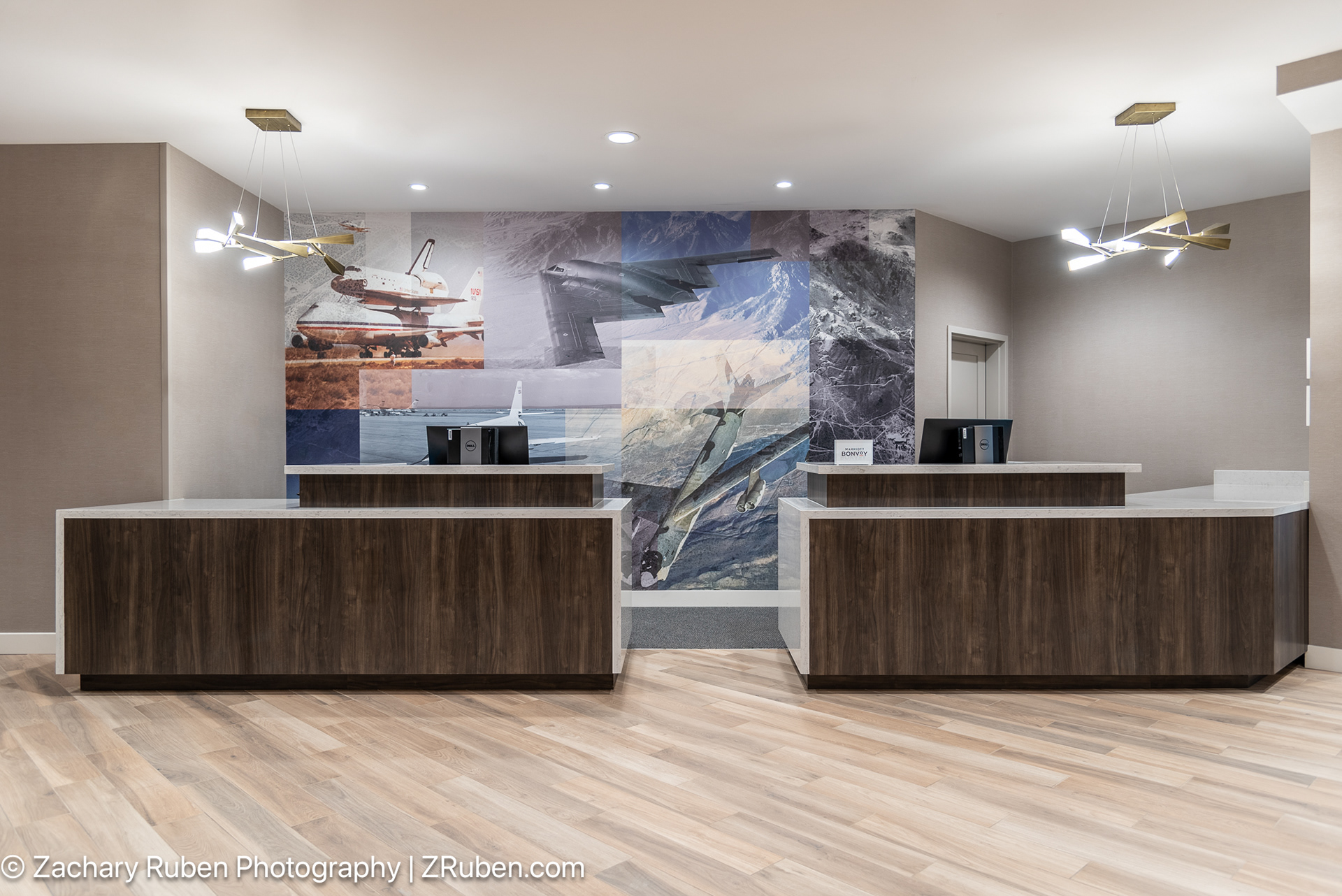 Front Desk at Residence Inn Lancs