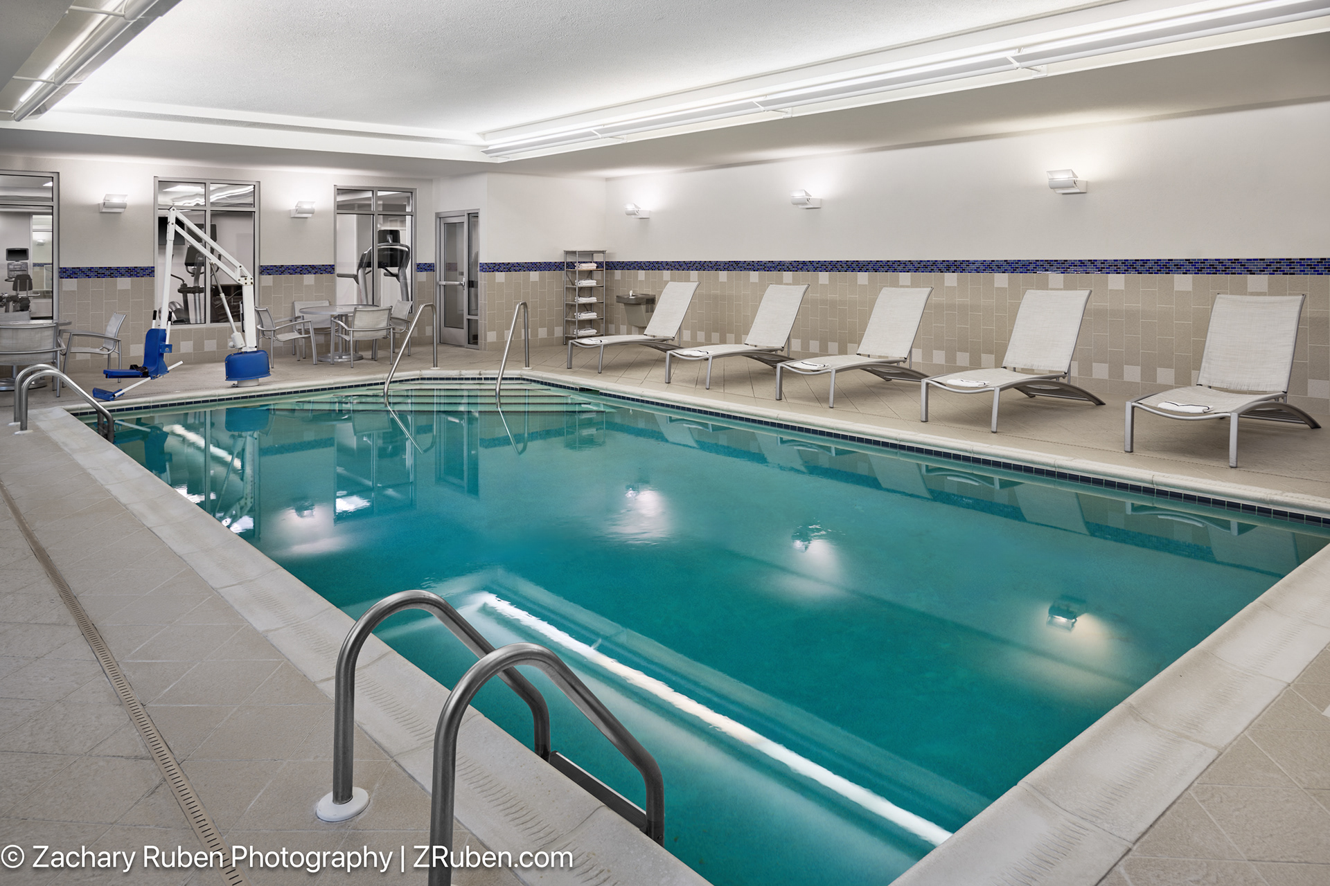 Indoor Pool at TownePlace Suites Springfield