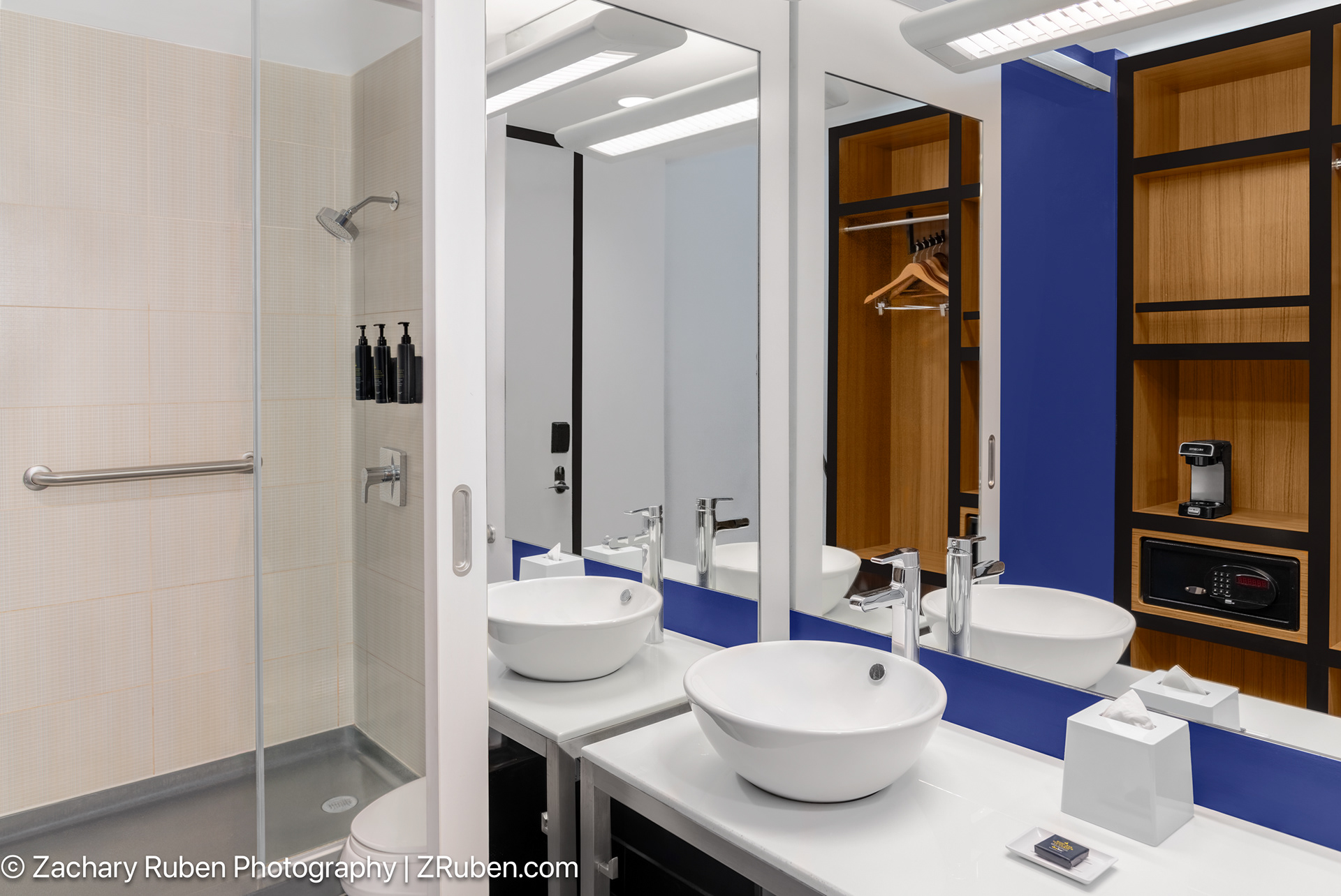 Bathroom at Aloft New York Brooklyn