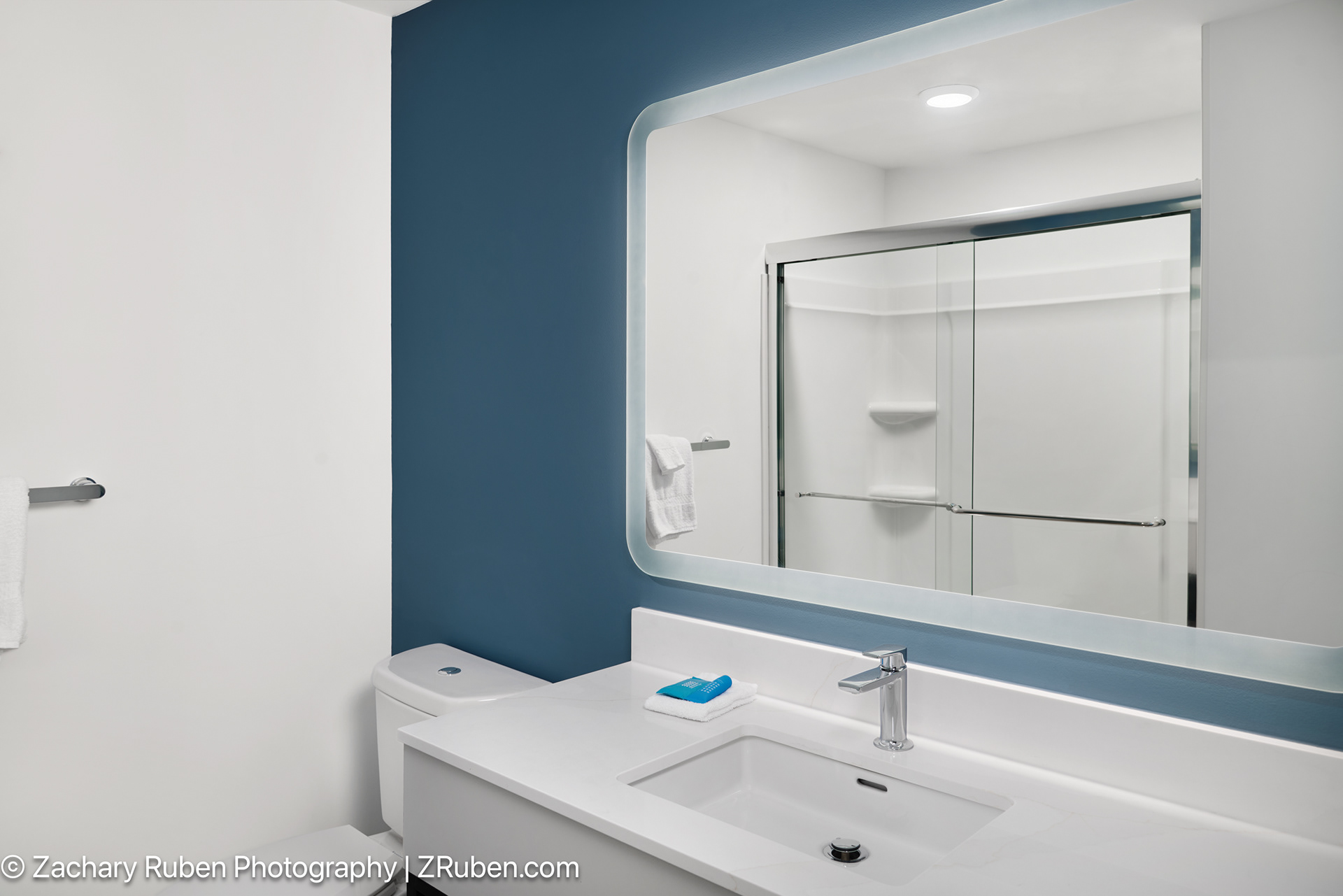 Shower Bathroom at StudioRes by Marriott Columbia Harbison