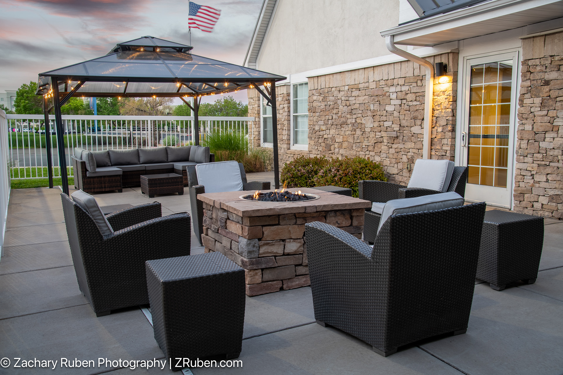 Firepit at Residence Inn by Marriott Albuquerque North