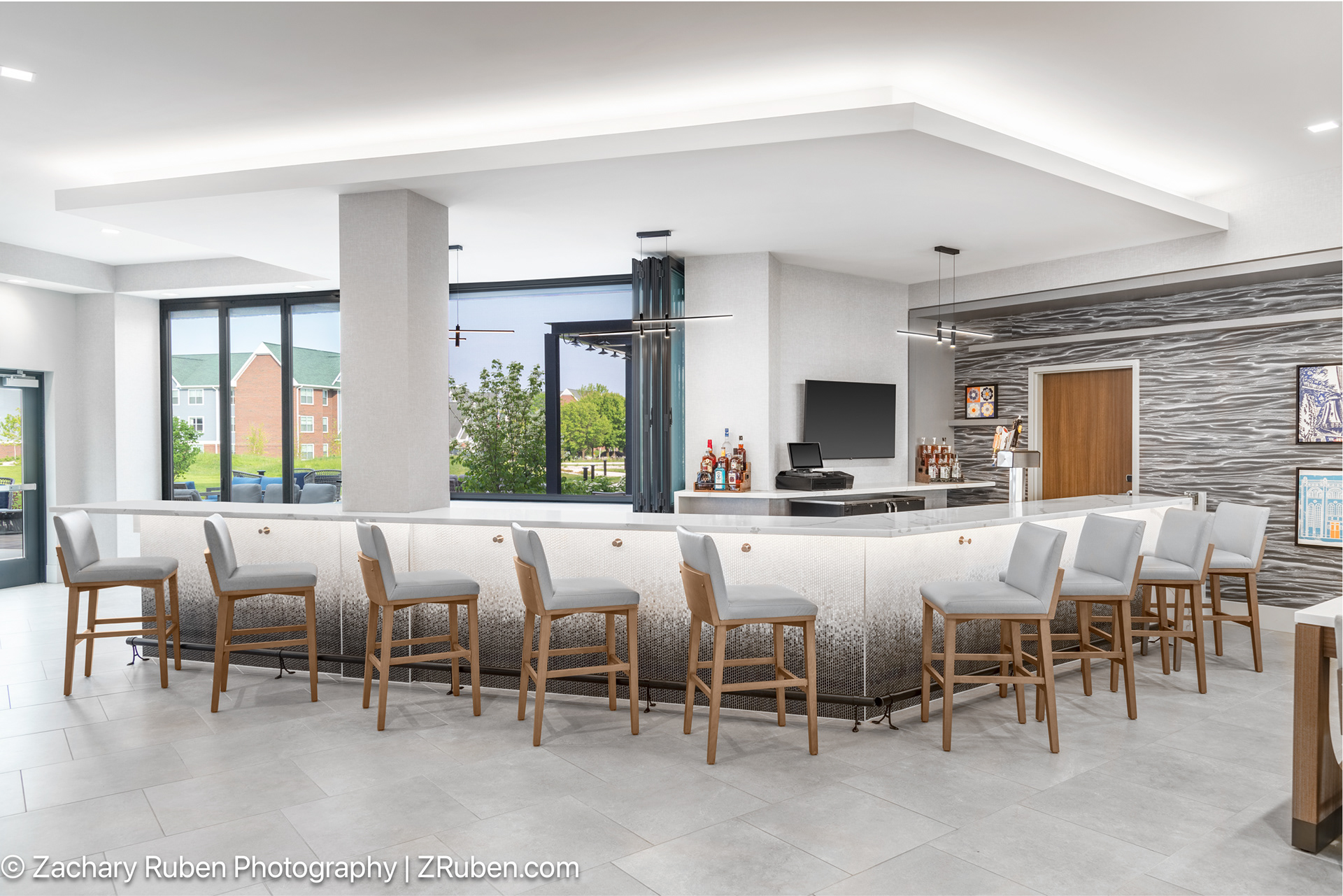 Lobby Bar at Homewood Suites Holland