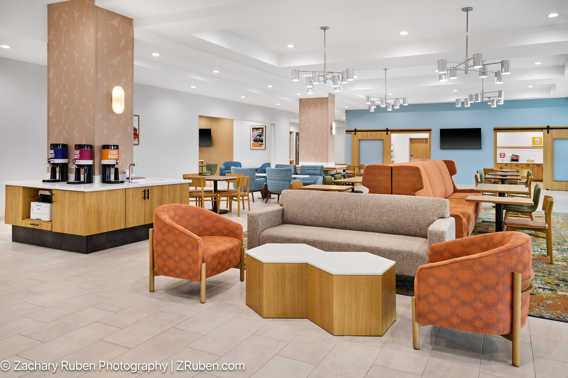 Lobby at Hampton Inn Midland West