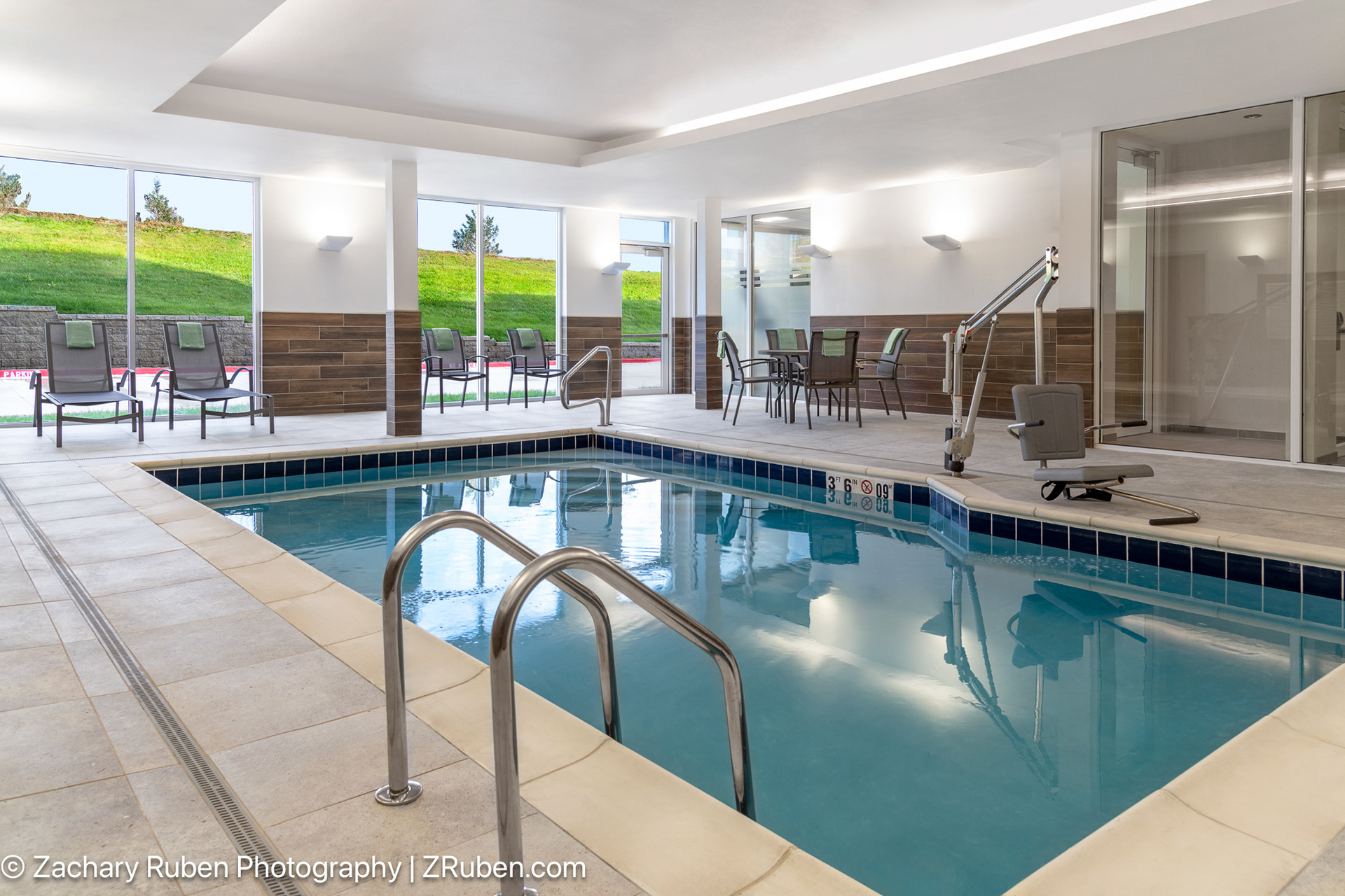 Indoor Pool at Fairfield Inn & Suites Kansas City at the Legends