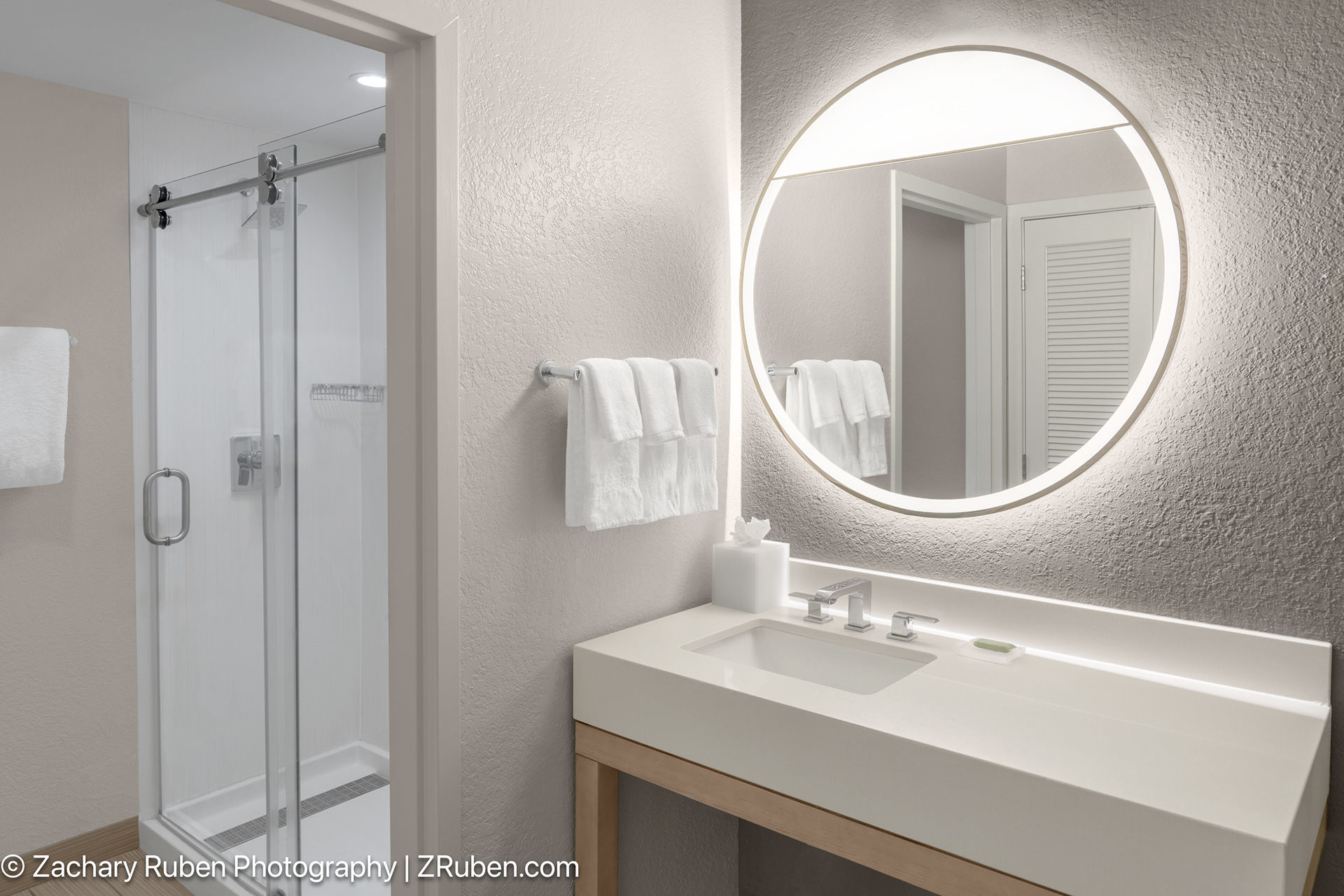 Shower at Courtyard Fort Lauderdale Coral Springs