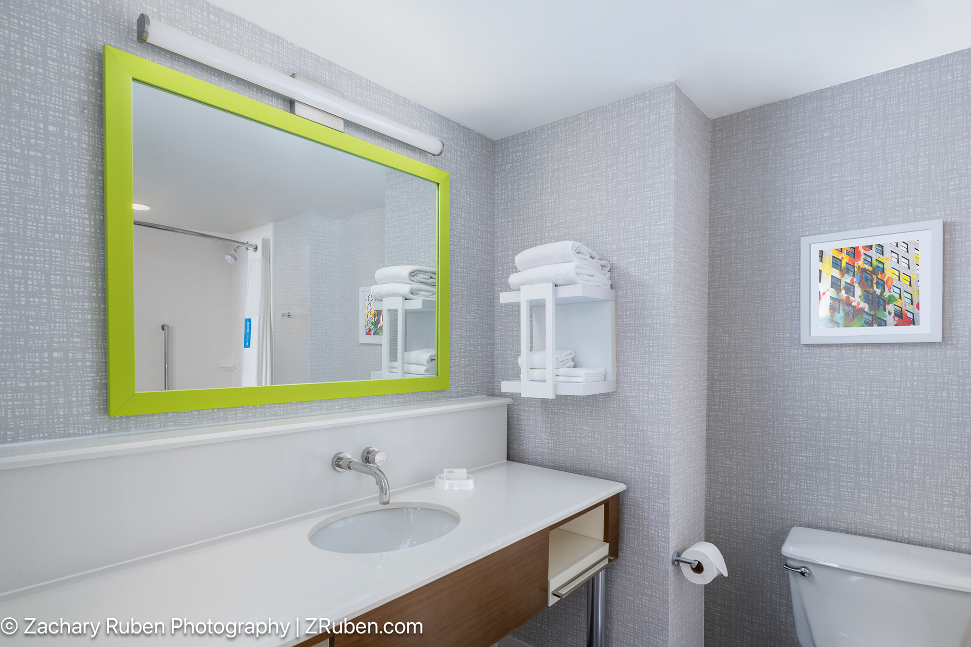 Shower/Tub Combination Bathroom at Hampton Inn Martinsburg