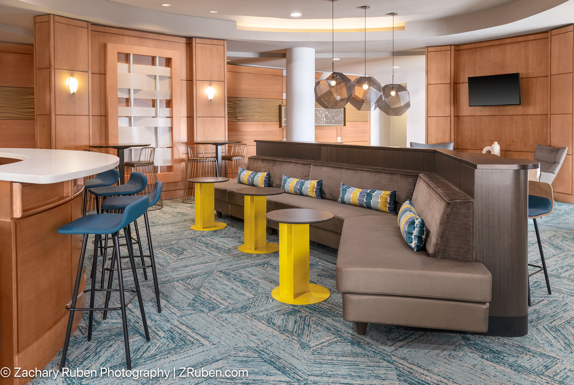 Lobby at SpringHill Suites Detroit Auburn Hills