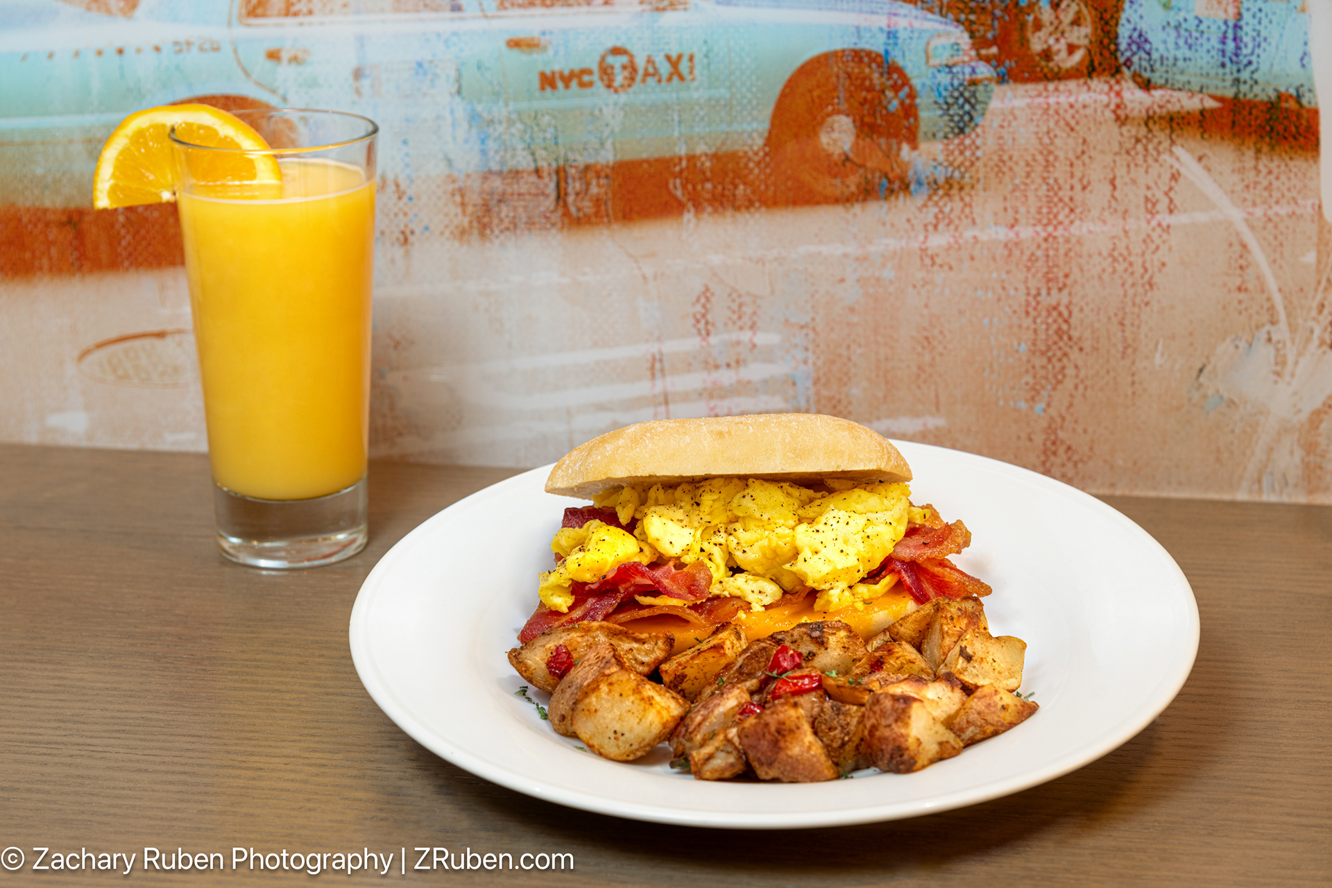 Breakfast Sandwich at Hilton Garden Inn New York/Manhattan-Midtown East