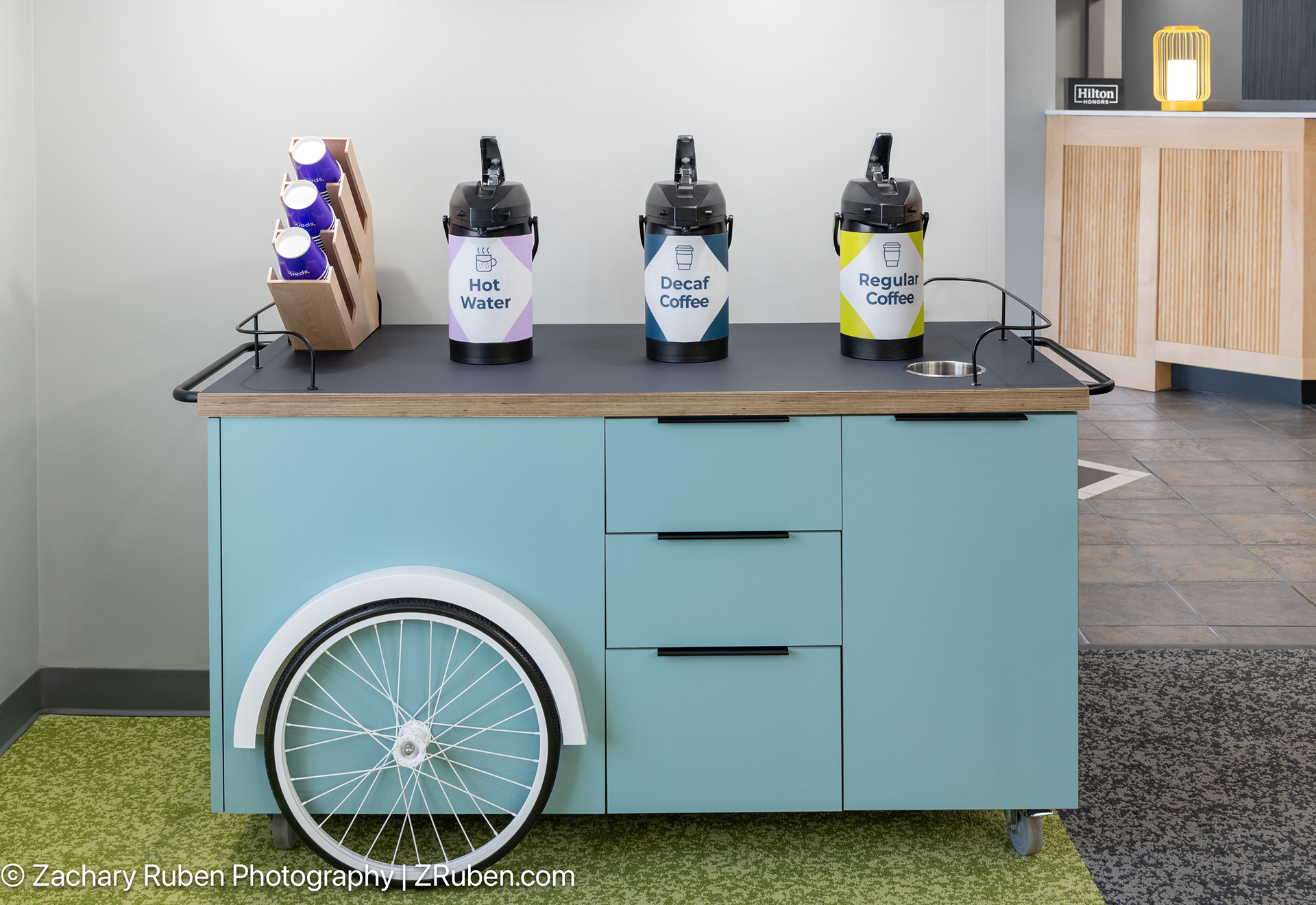 Coffee Cart at Spark Lansing