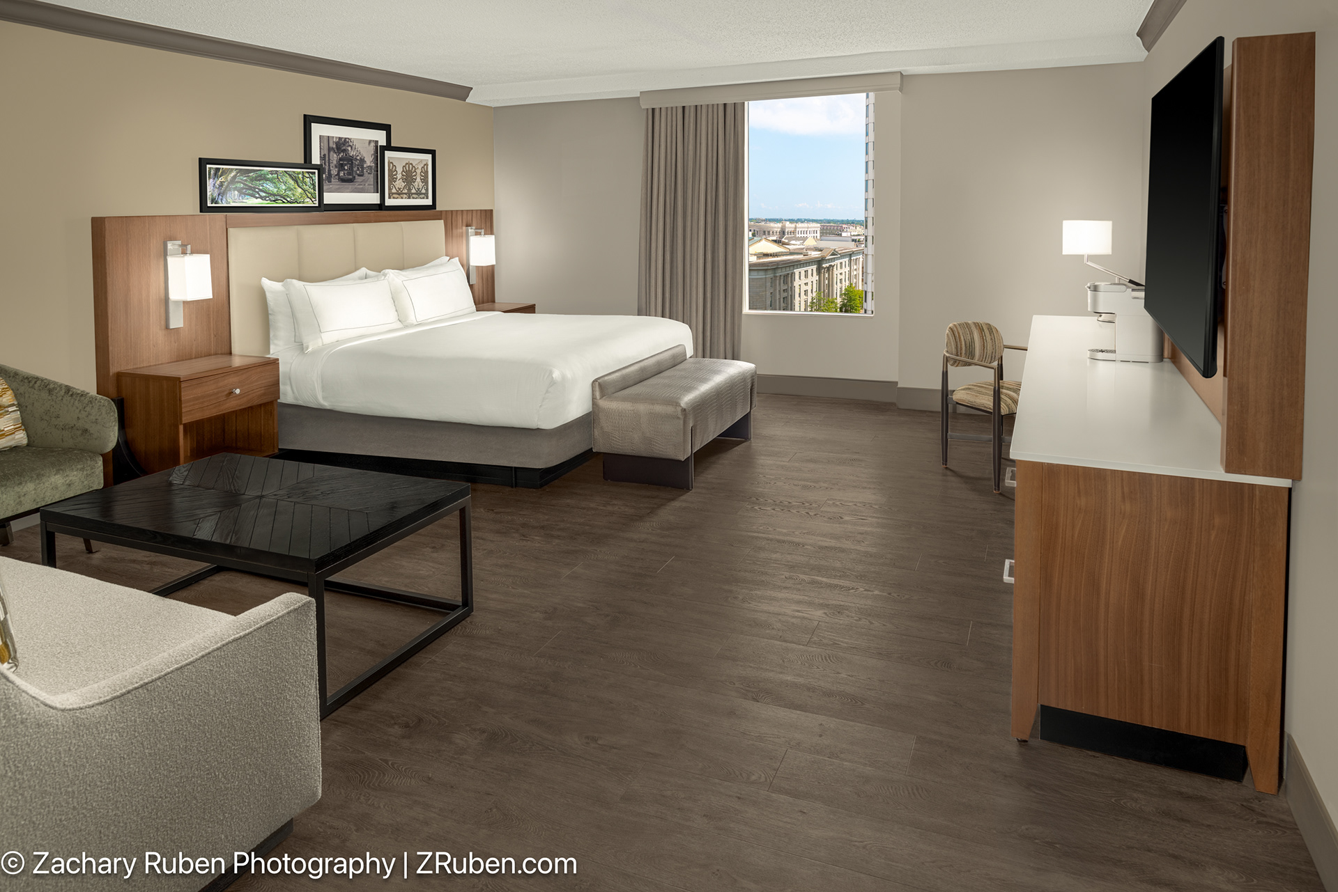 Junior Suite at Doubletree New Orleans