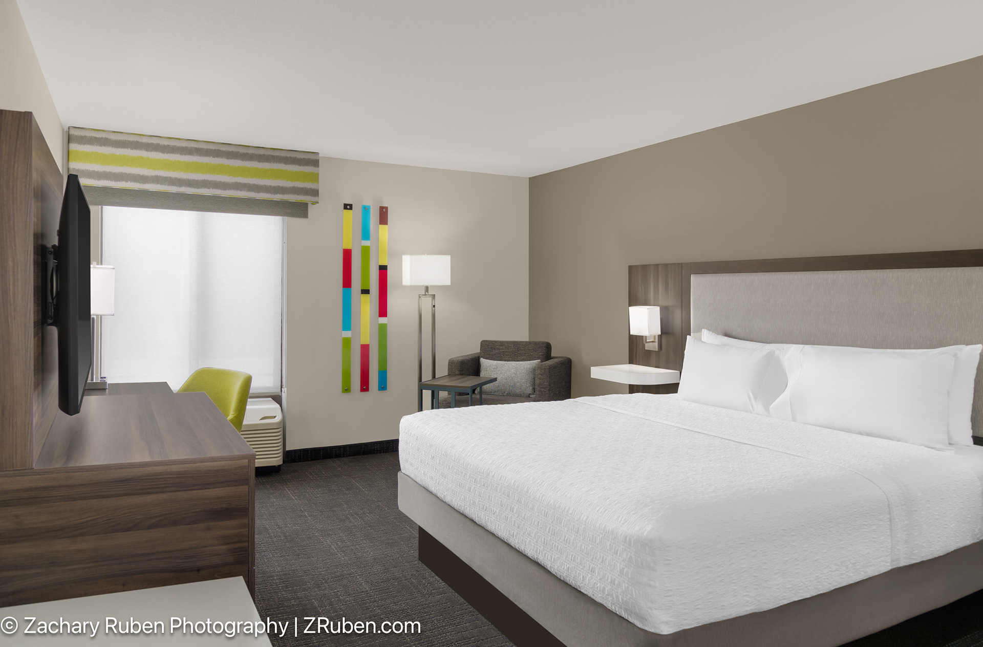 King Room at Hampton Inn Olathe