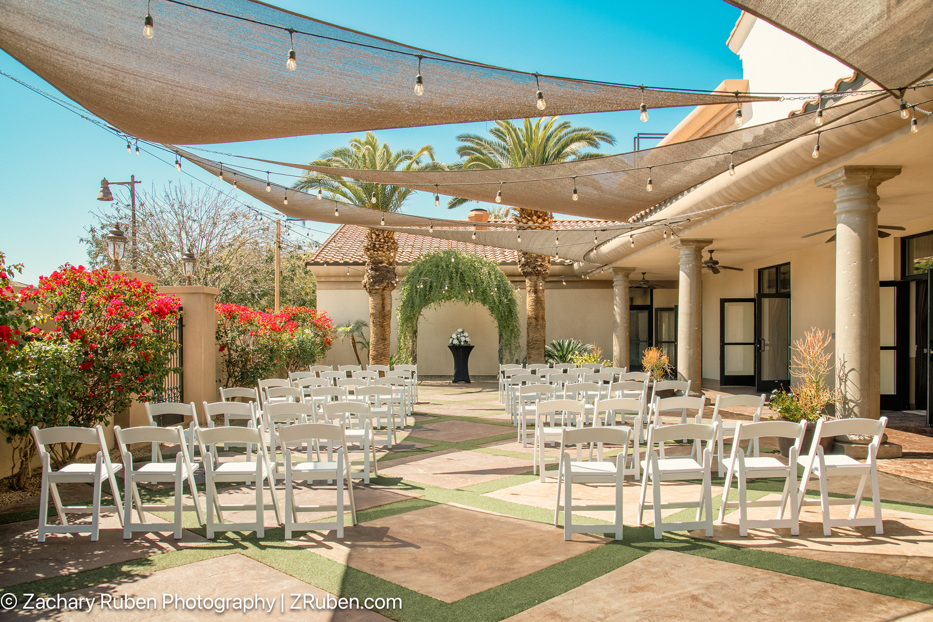 Wedding Veranda at Doubletree Phoenix-Gilbert