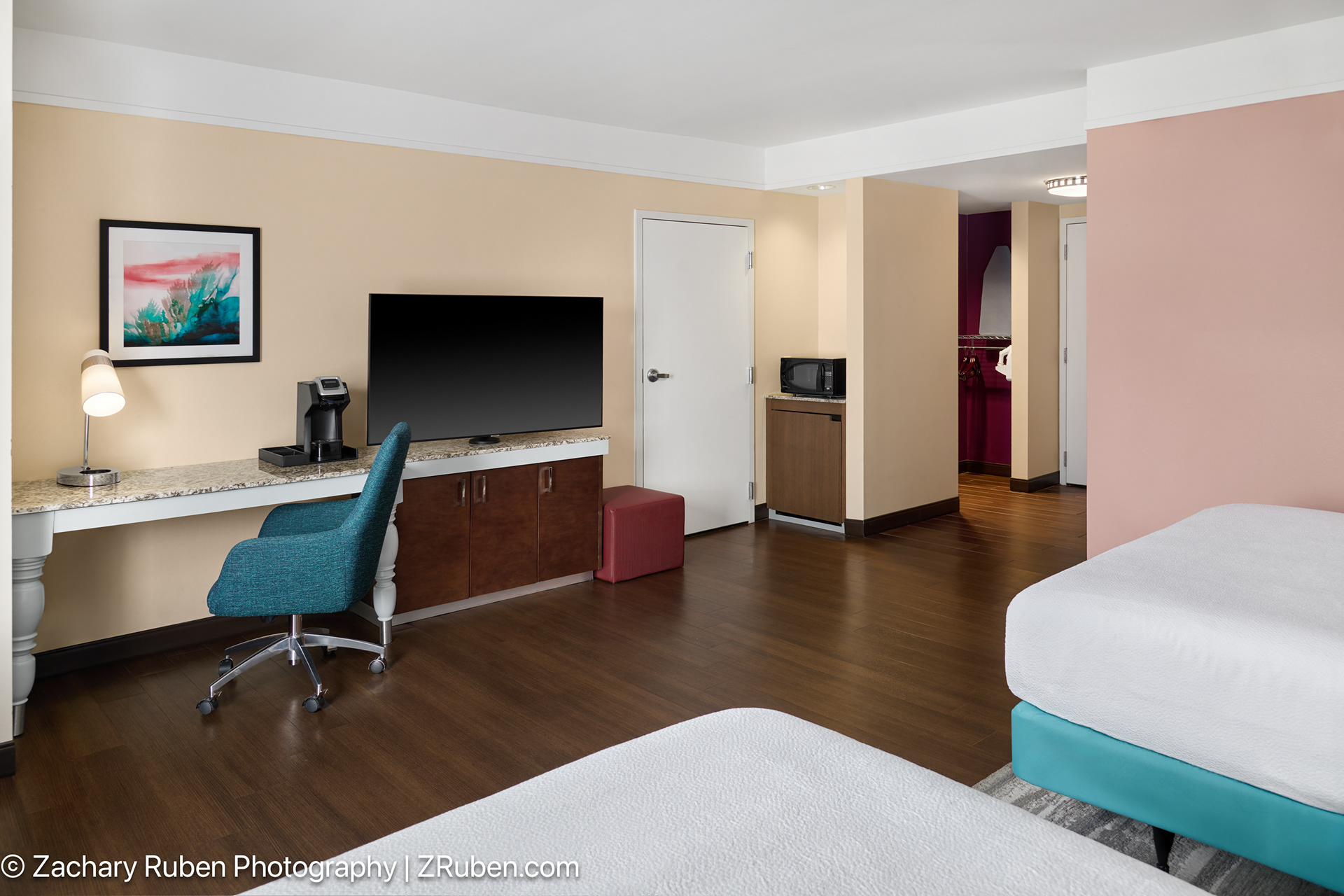 Two Queen Accessible Guest Room at Hilton Garden Inn Detroit Troy