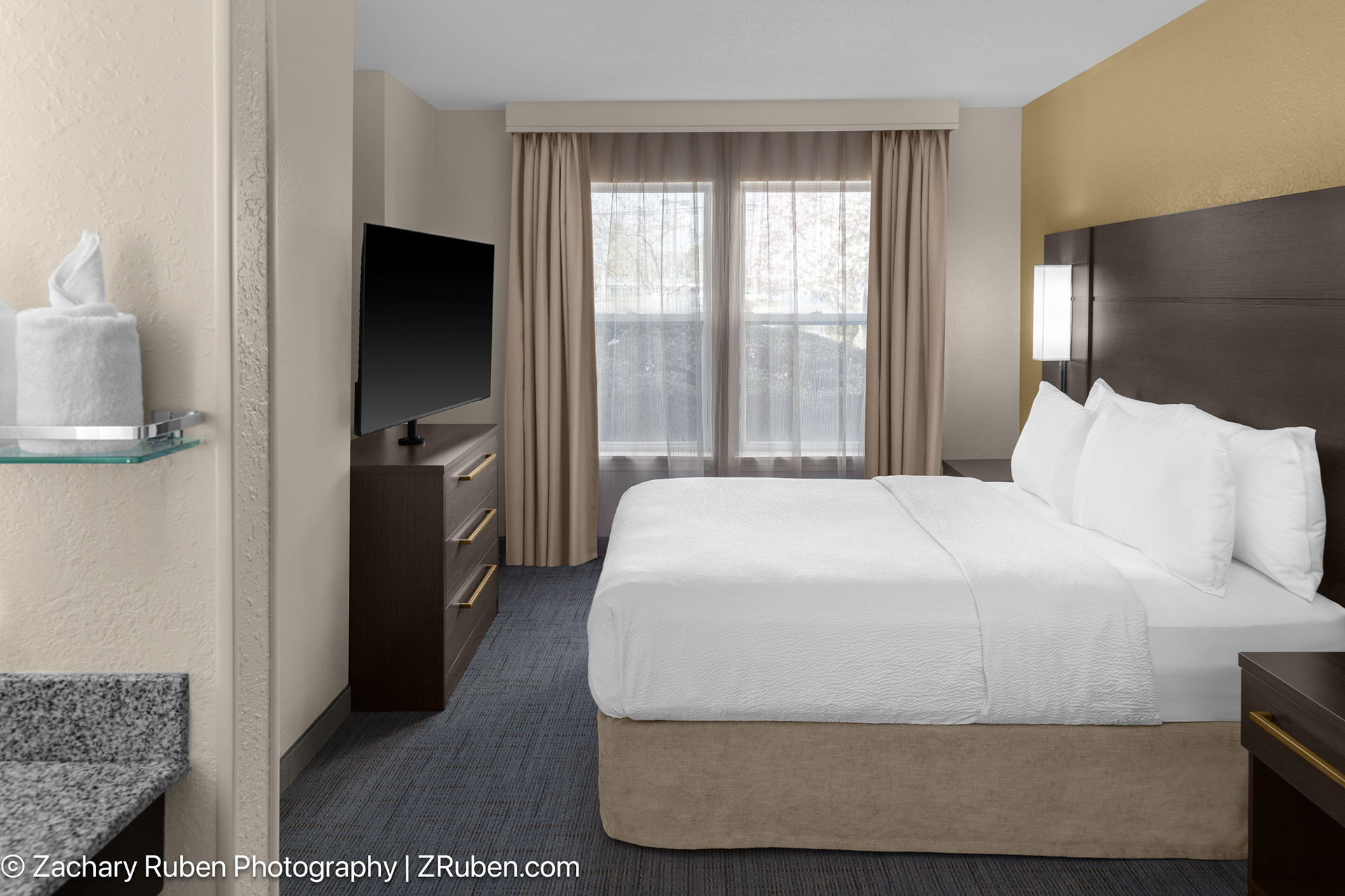 Accessible King Room at Residence Inn Mystic Groton