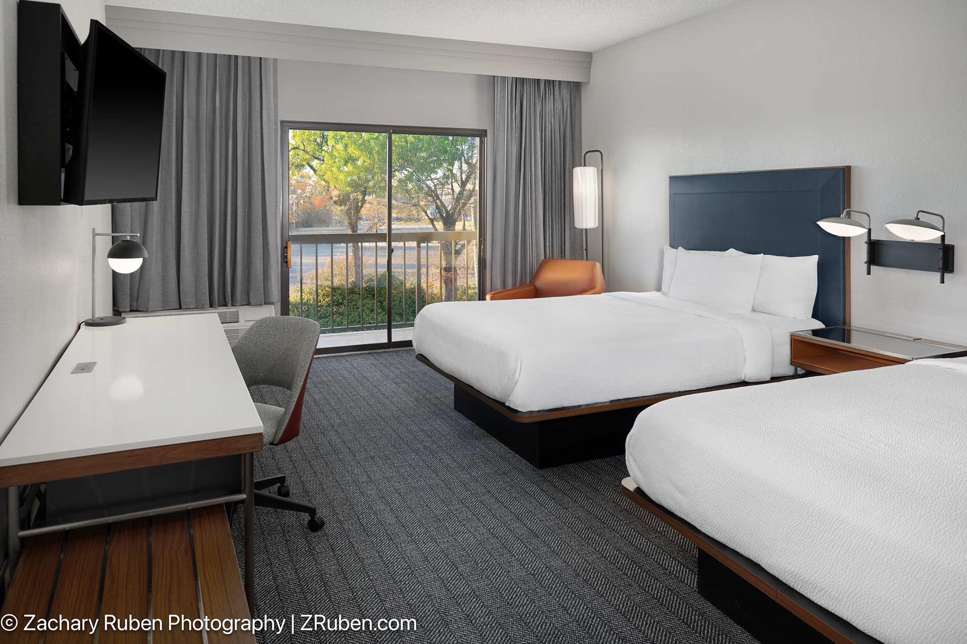 Double/Double Balcony at Courtyard Huntsville University Drive