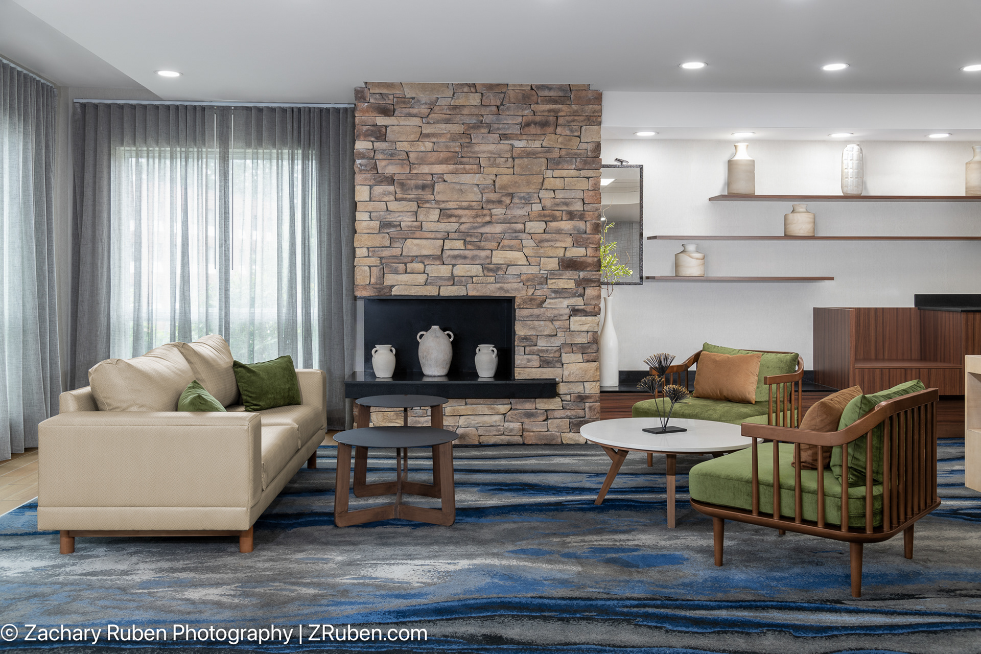 Lobby at Fairfield Inn & Suites Martinsburg