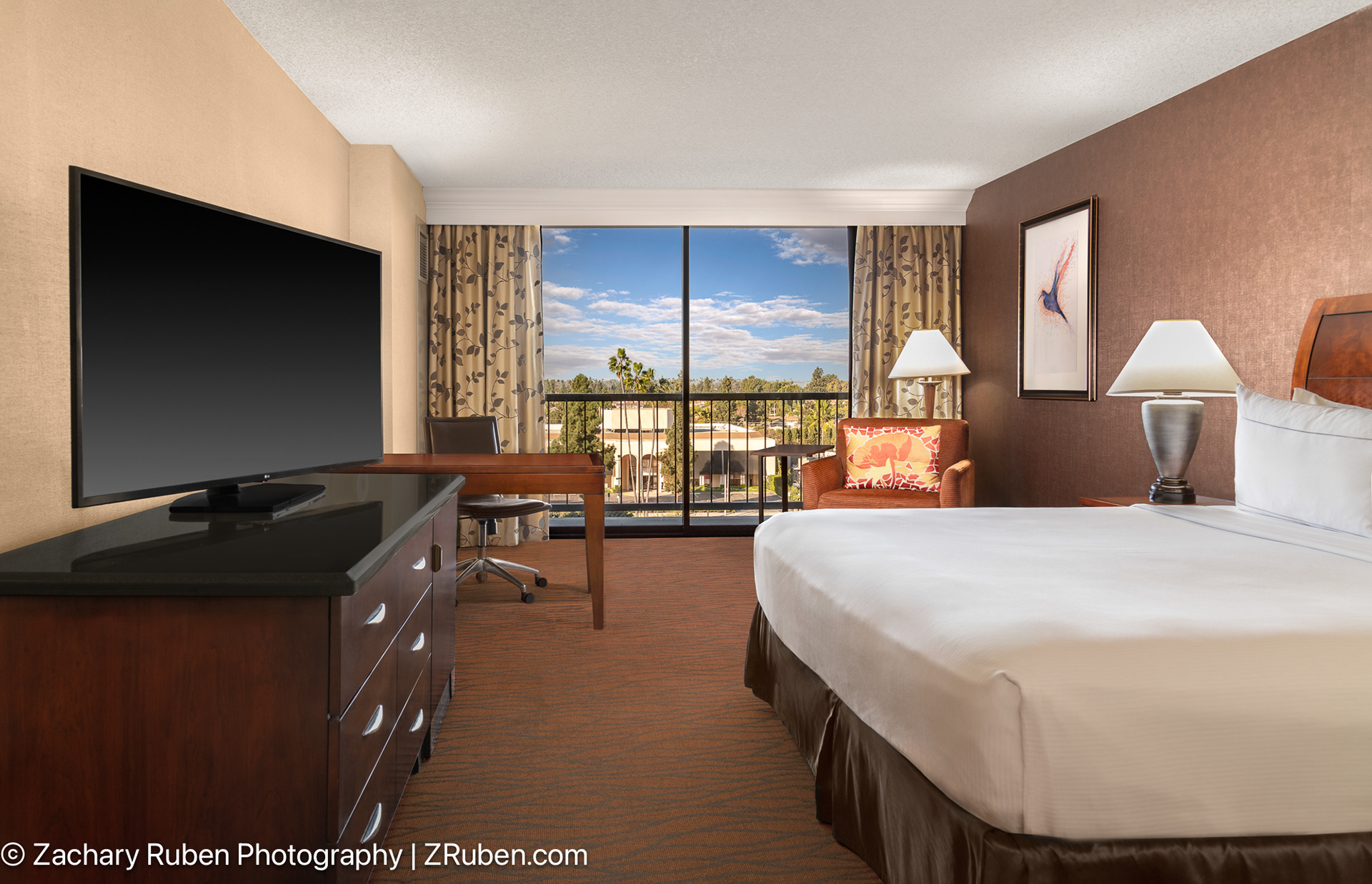 King Guest Room  at Hilton Orange County/Costa Mesa