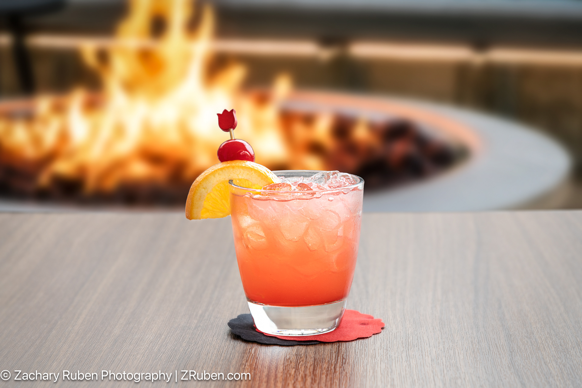 Big Red Signature Drink at Homewood Suites Holland