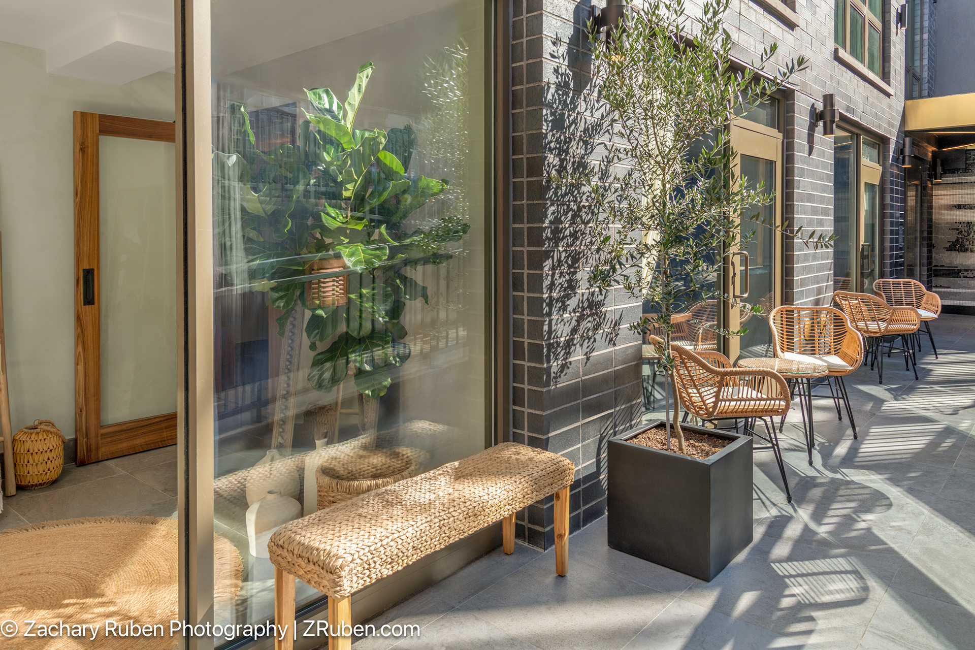 Patio at Voco Astoria