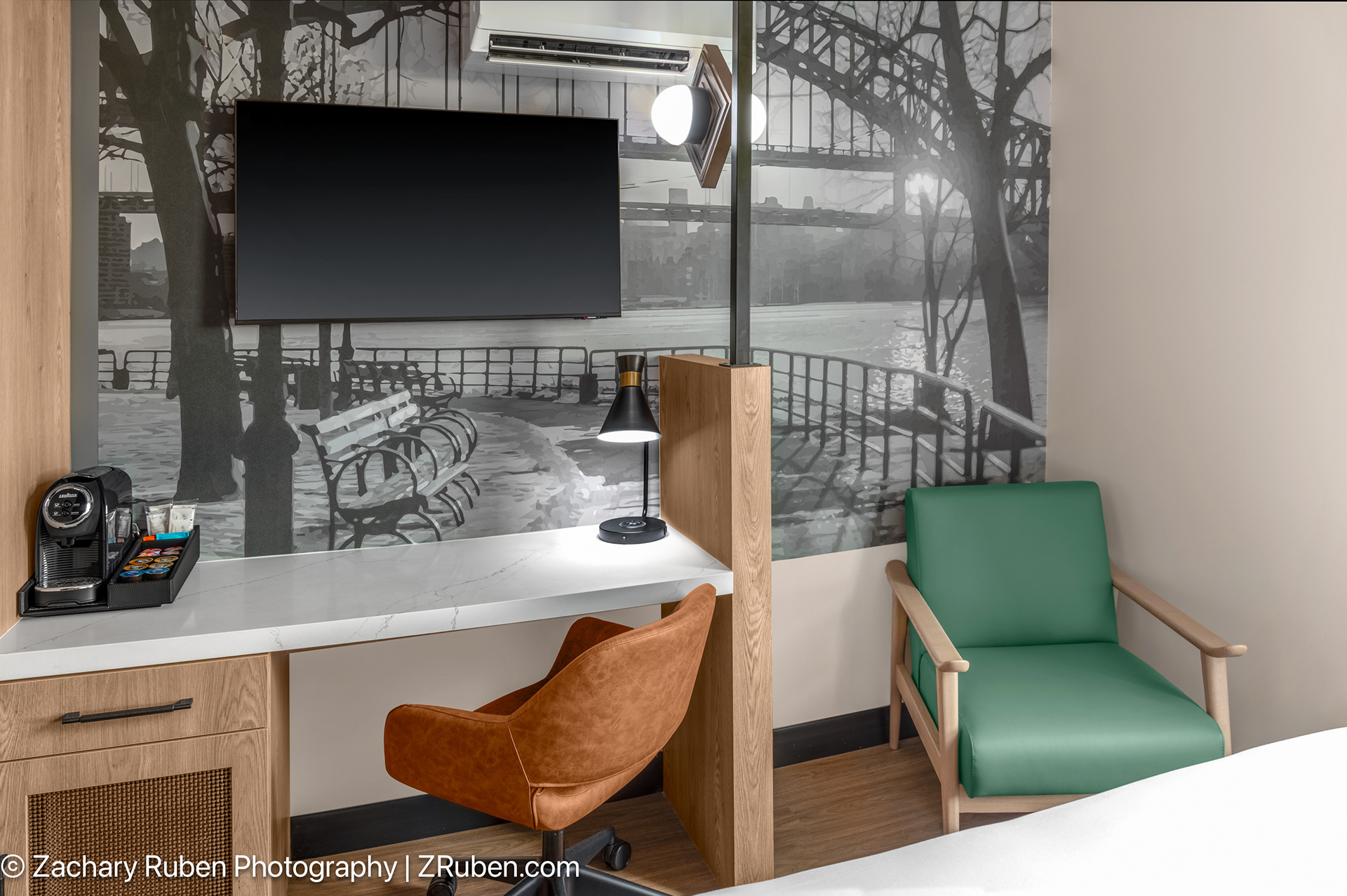 Desk at Voco Astoria