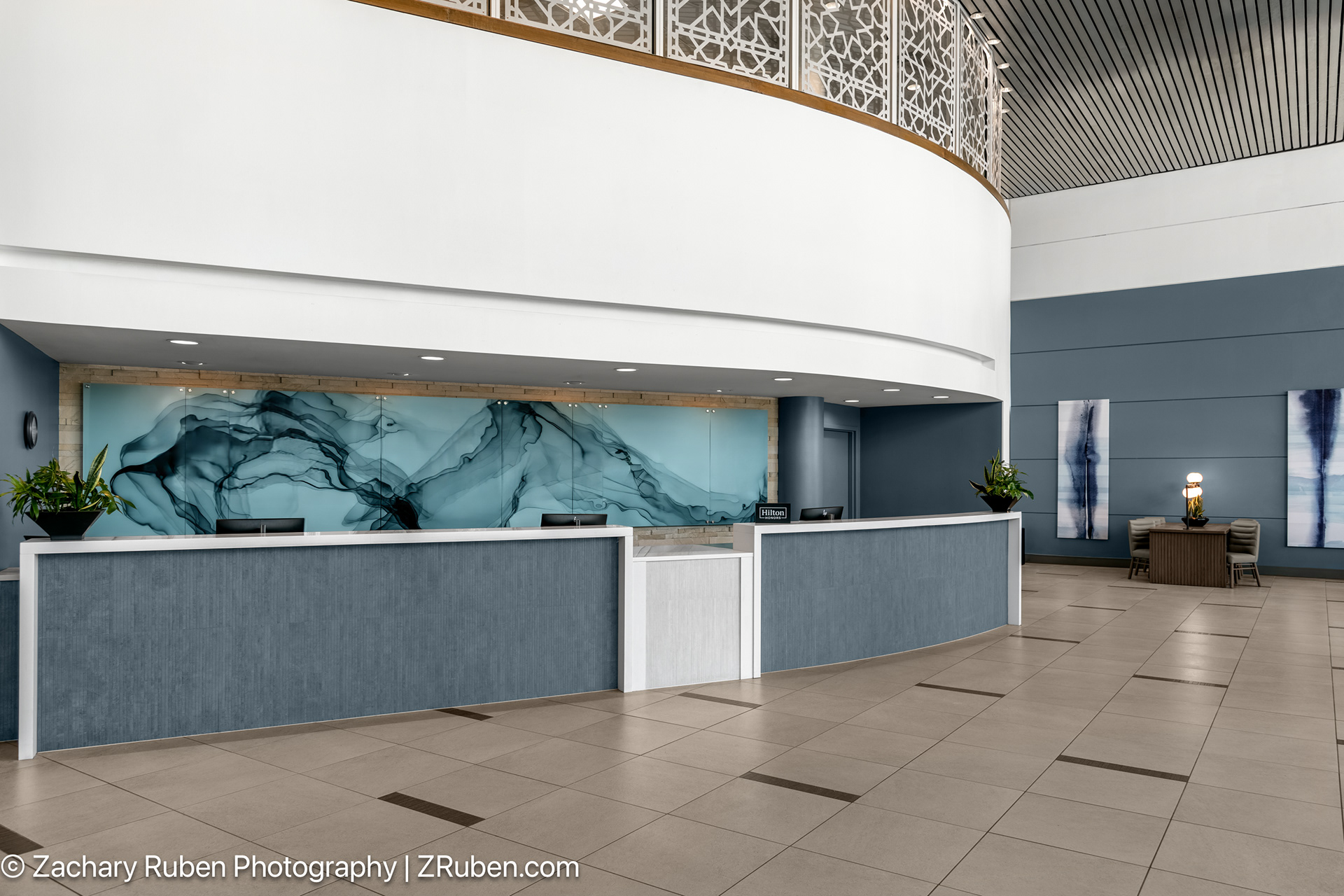 Front Desk at Doubletree South Bend