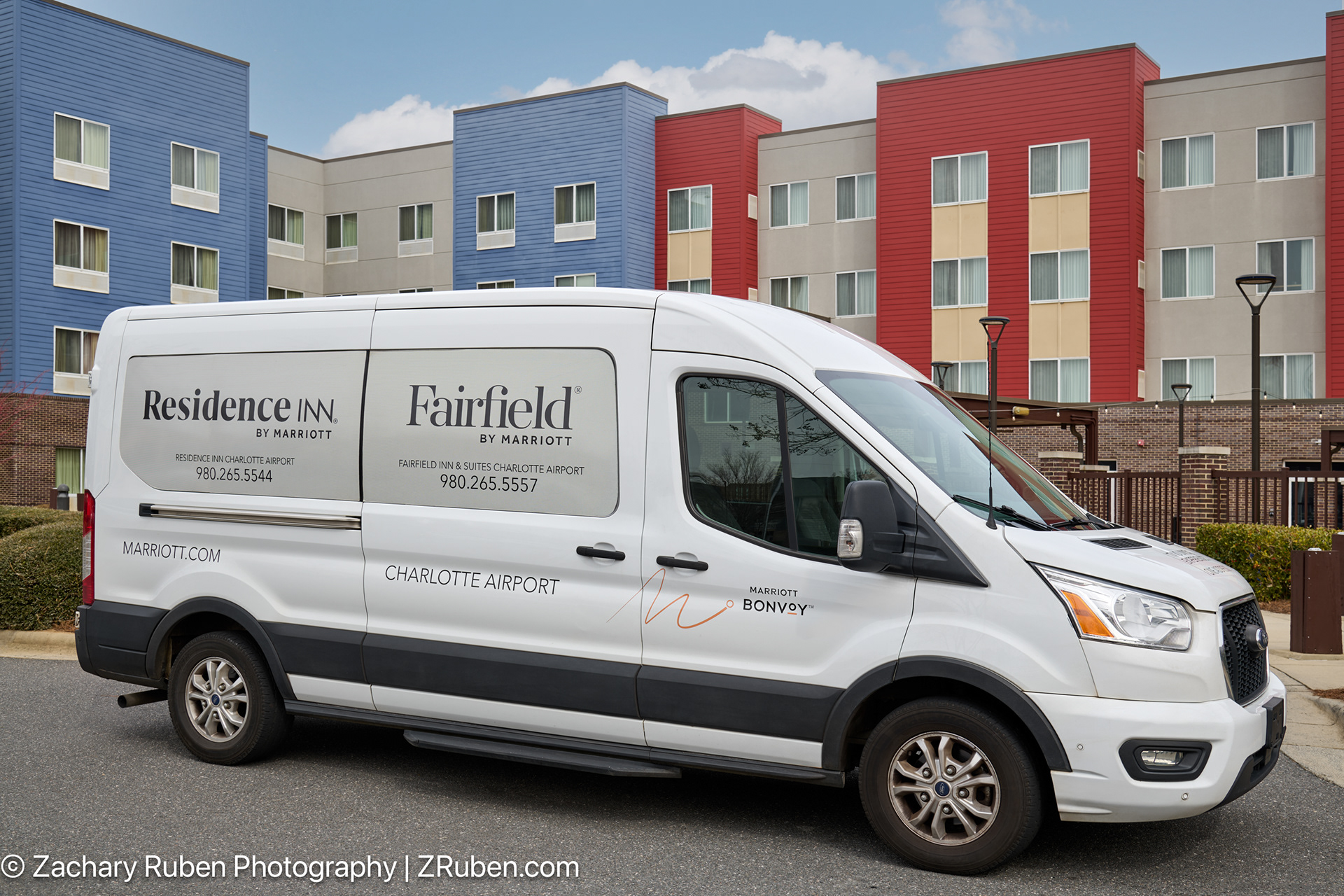 Airport Shuttle at Residence Inn Charlotte Airport