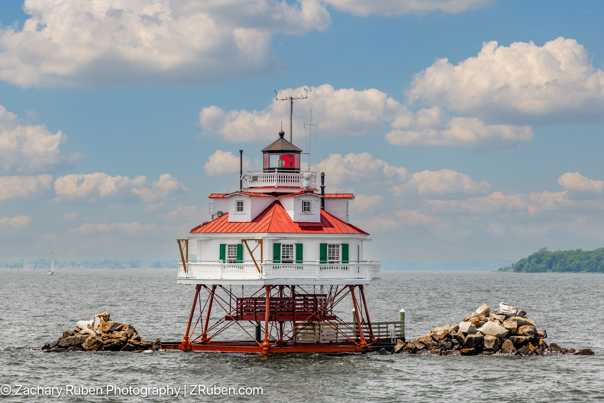 Thomas Point Lighthouse in Annapolis, MD