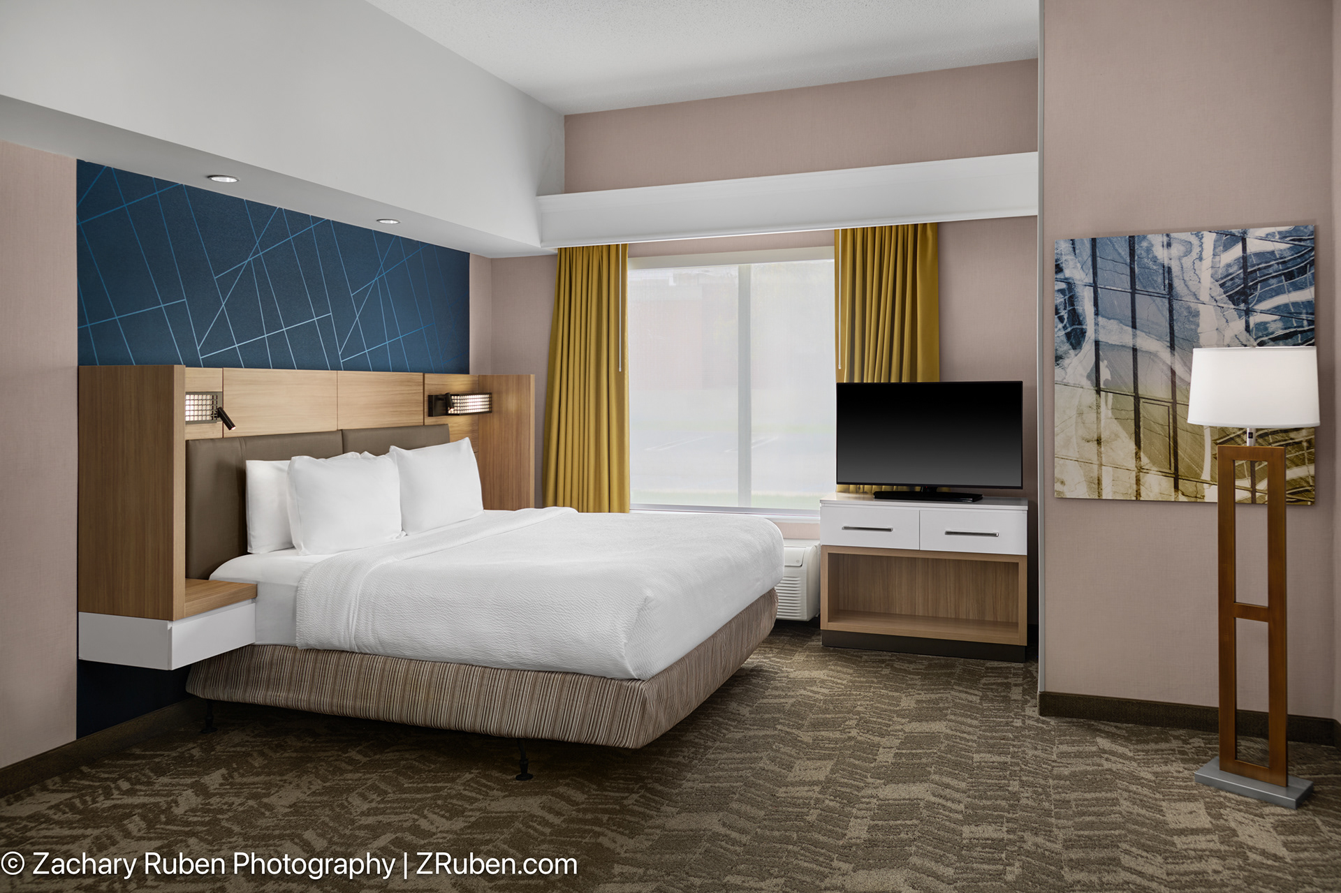 Accessible King Suite at SpringHill Suites Detroit Southfield
