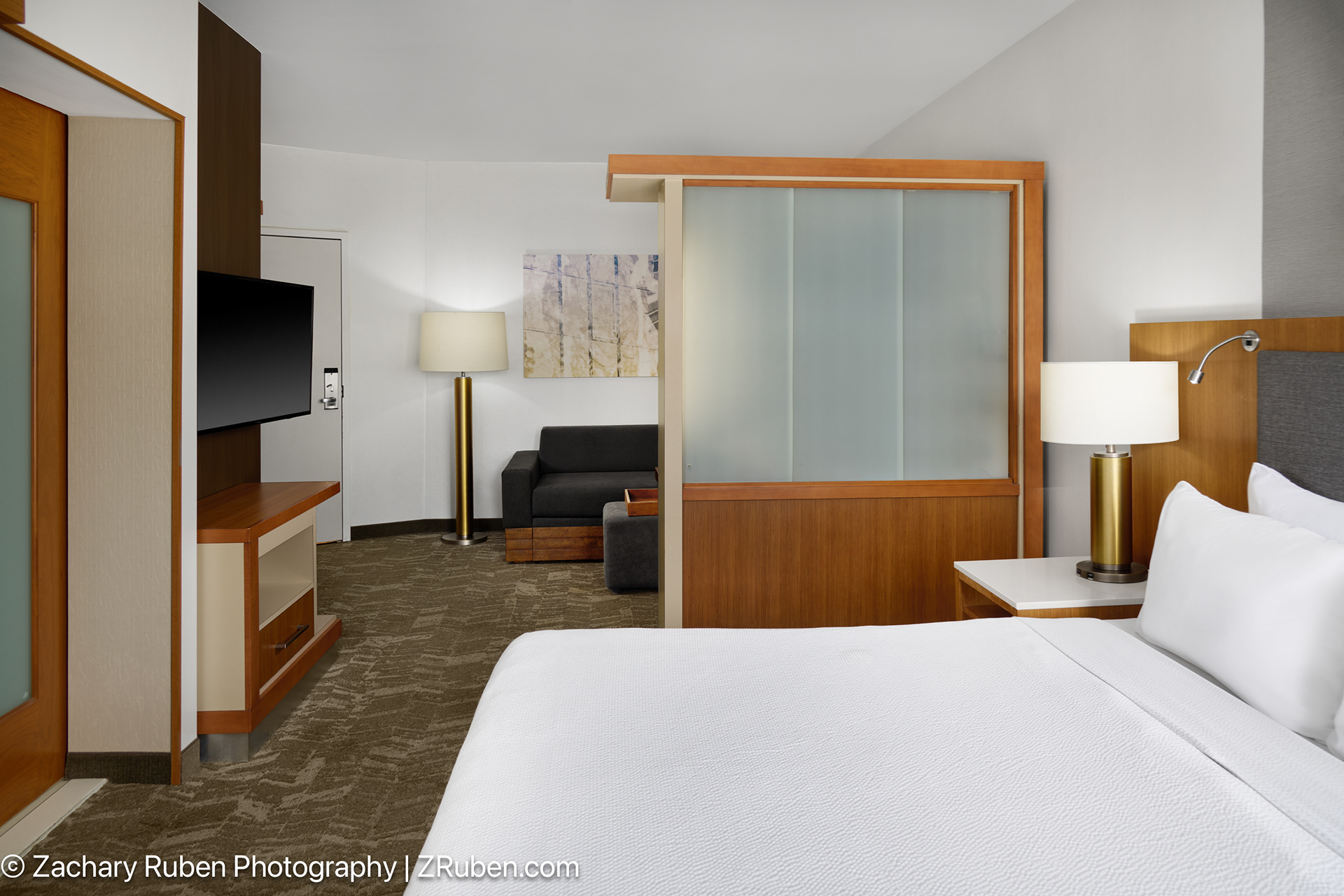 King Suite at Springhill Suites Detroit Metro Airport Romulus