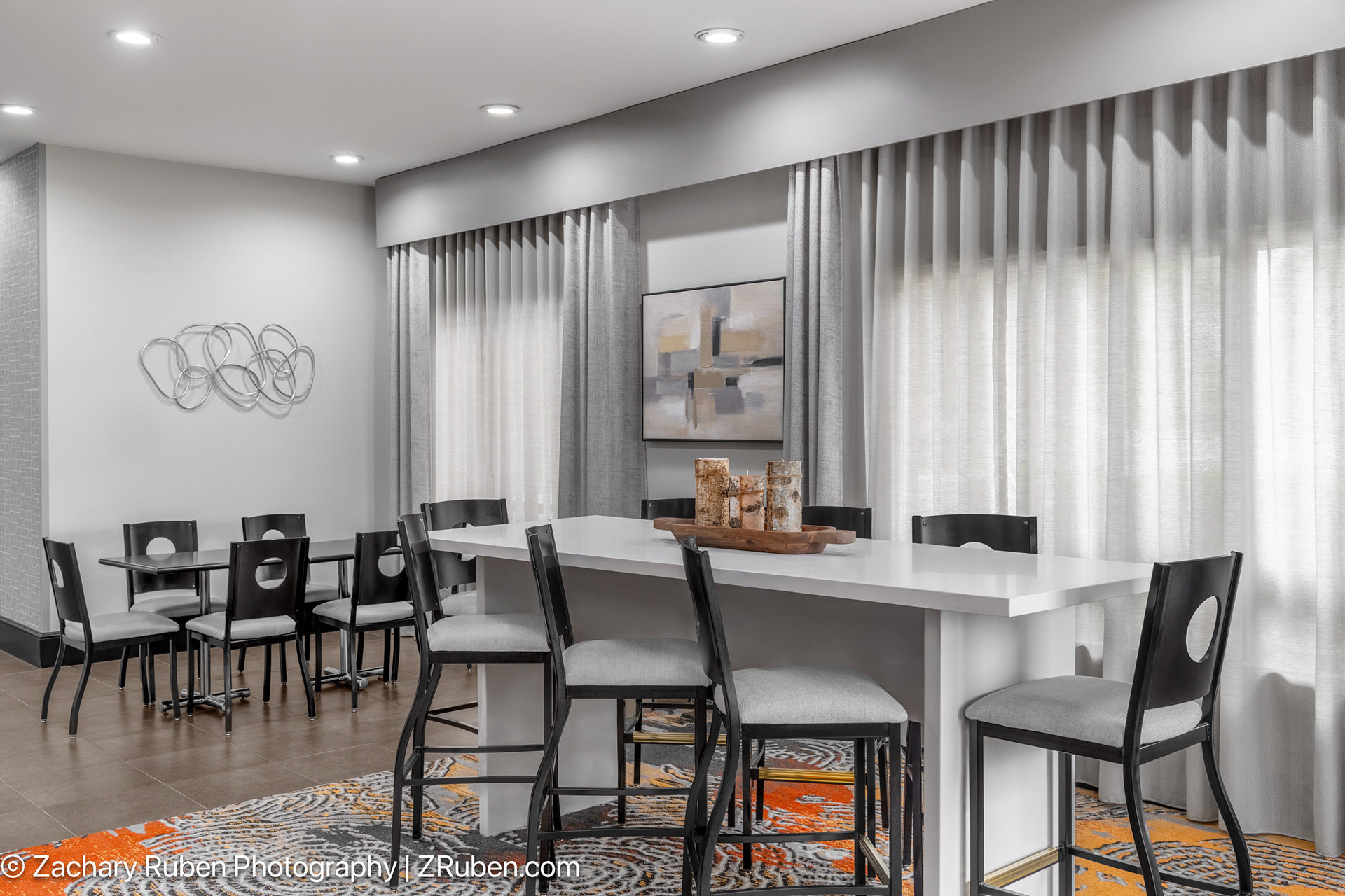 Lobby at Hampton Inn Olathe