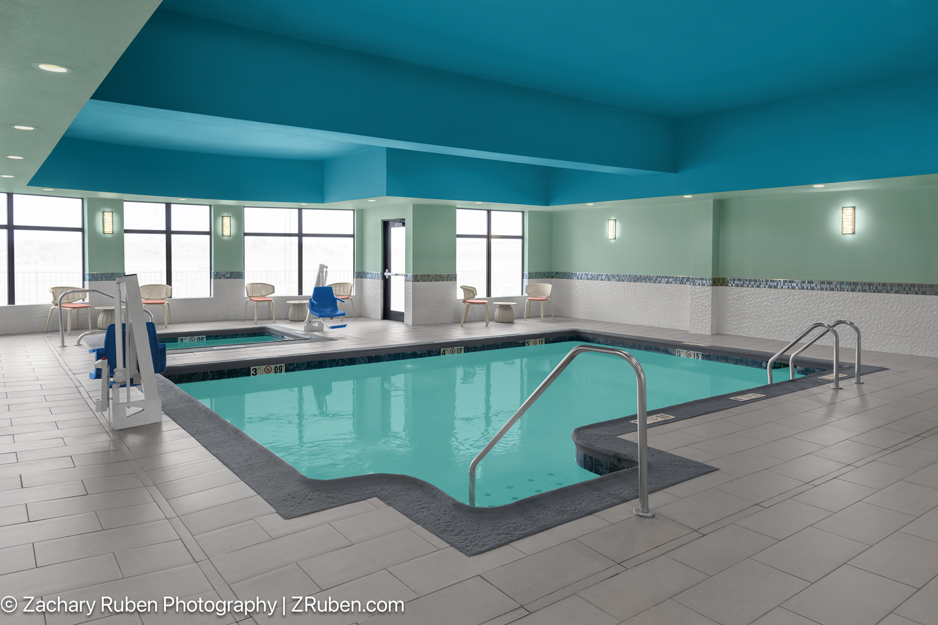 Indoor Pool at Hilton Garden Inn Topeka