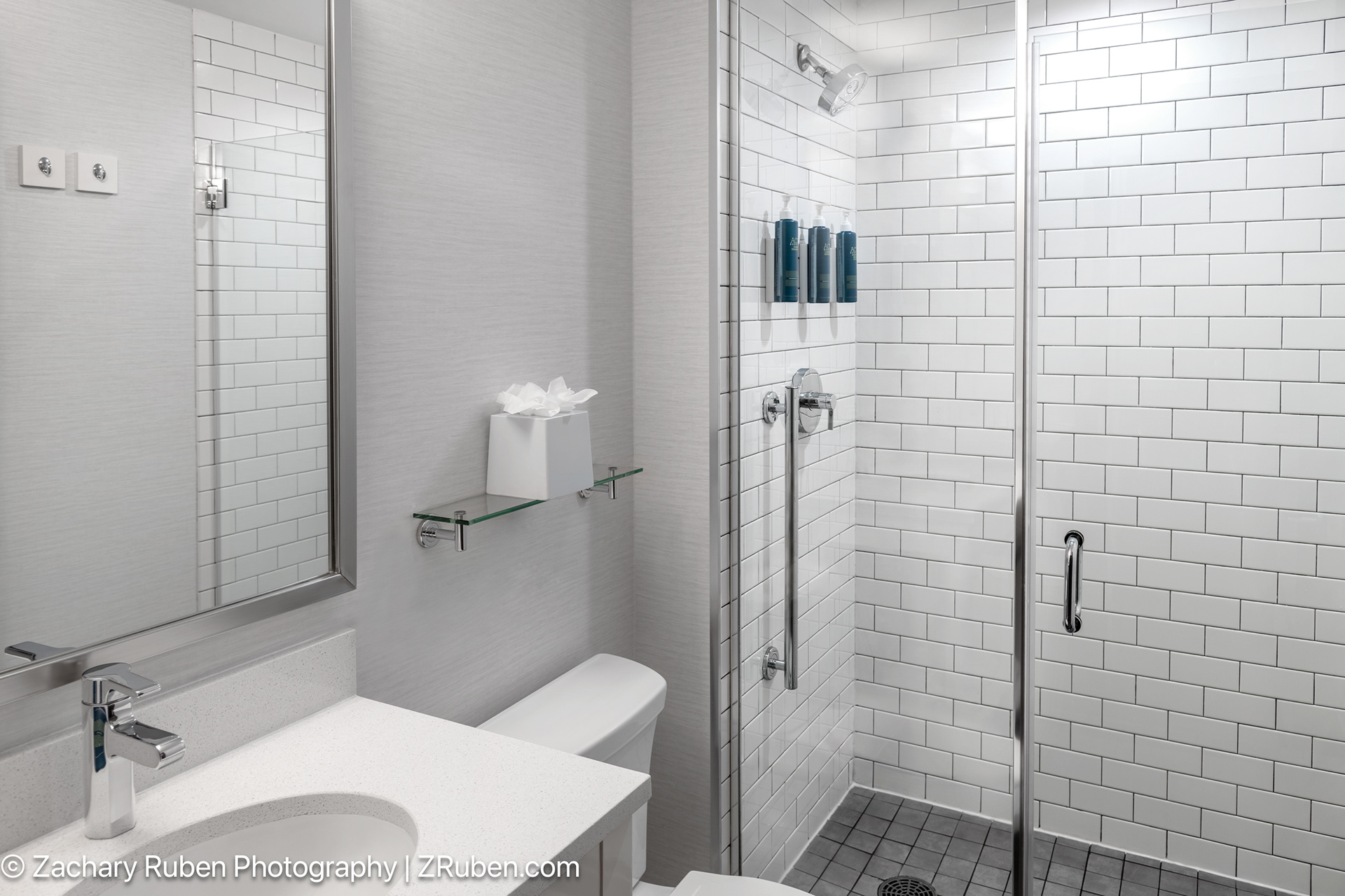Shower Bathroom at Four Points New York Downtown