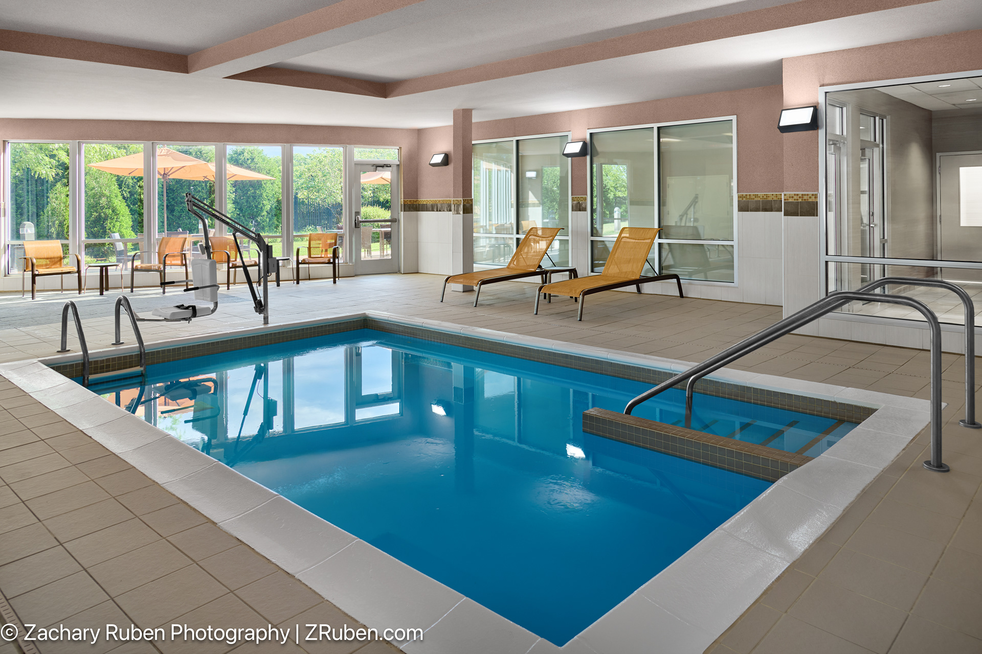 Indoor Pool at Courtyard Milwaukee Airport