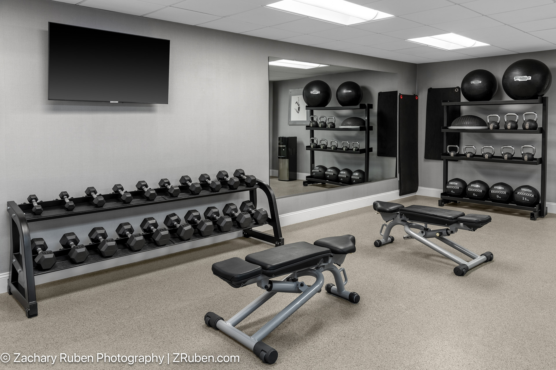 Fitness Center at Courtyard Palo Alto Los Altos