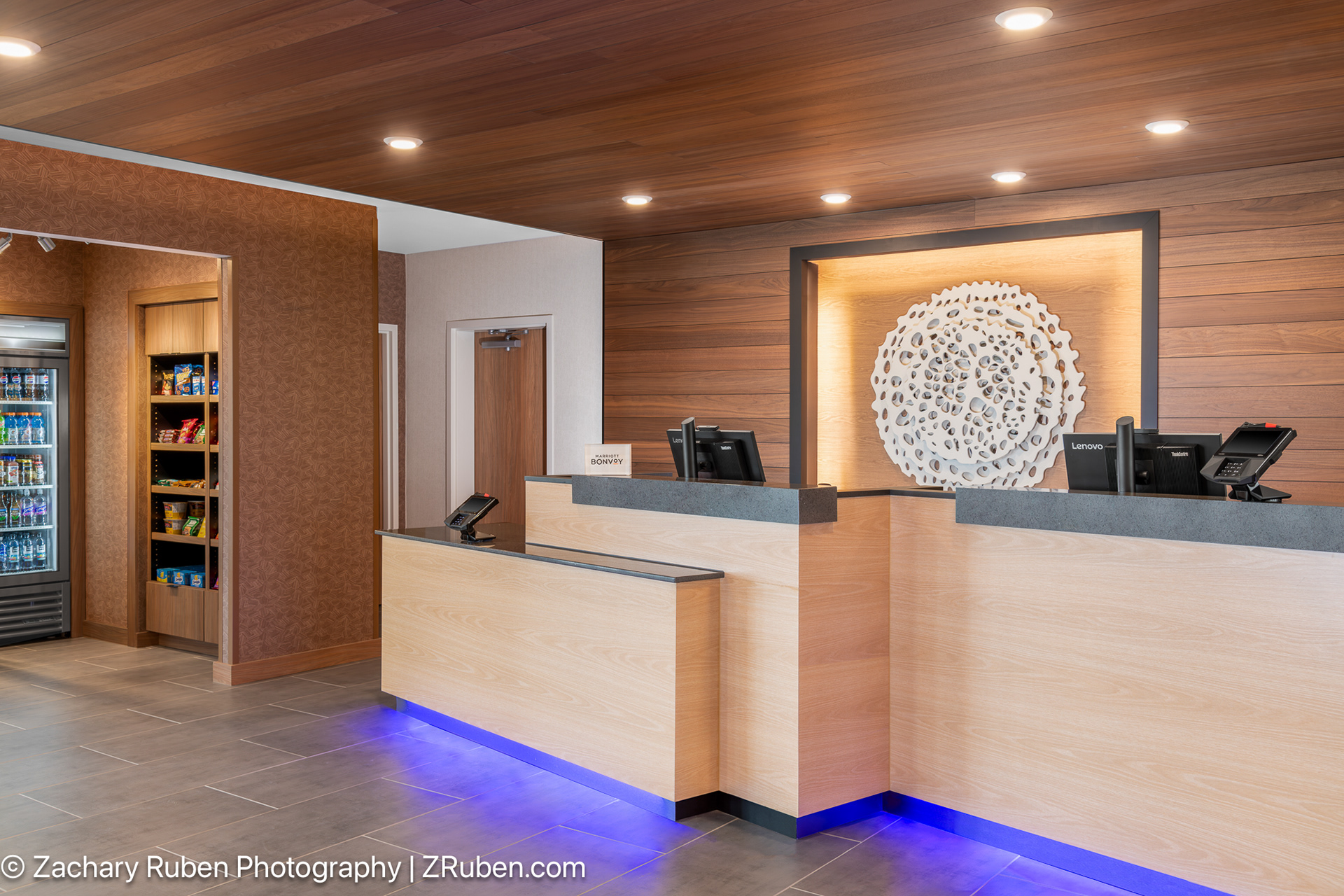 Lobby at Fairfield Inn & Suites Sioux Center