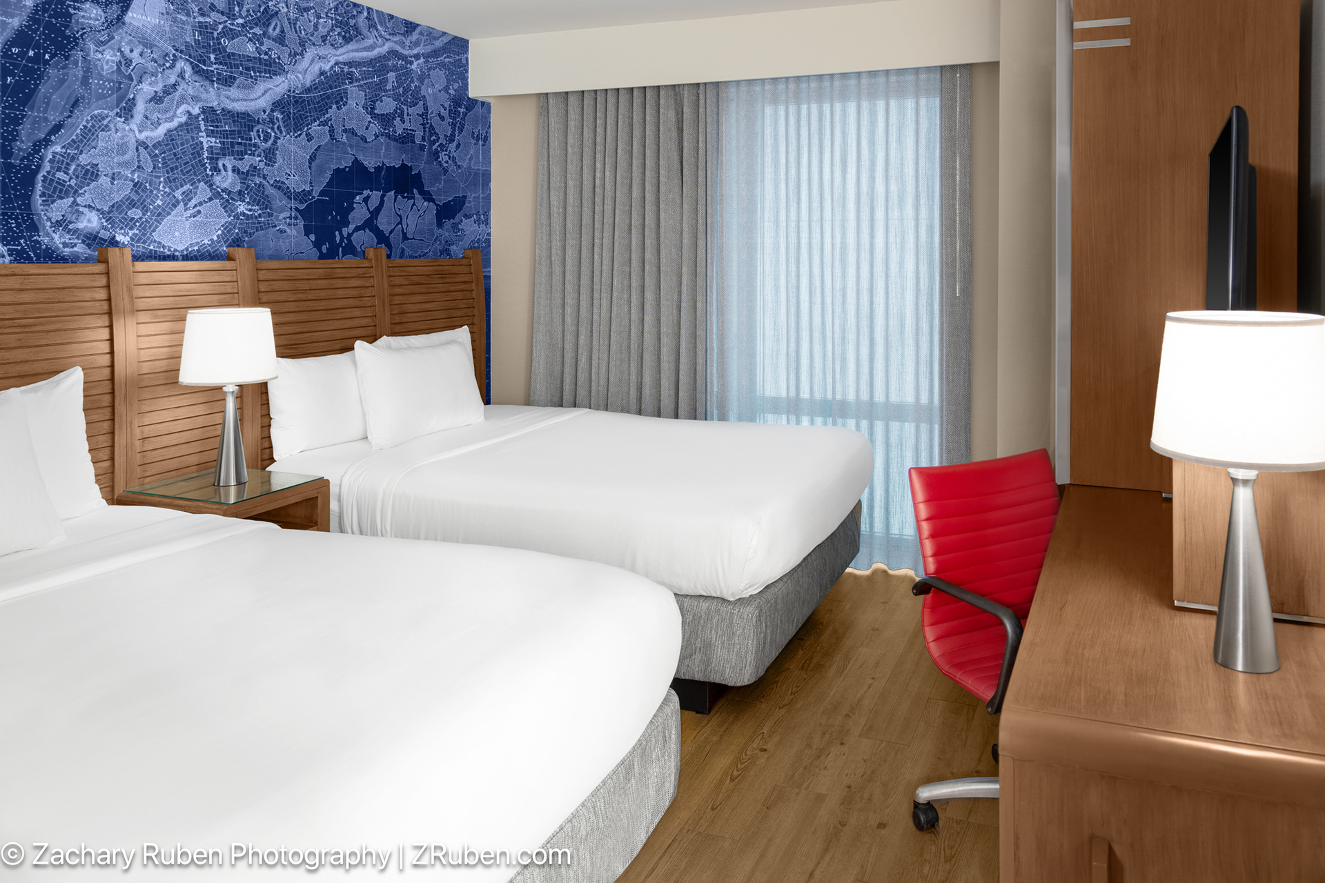 Double Bedded Guest Room at Fairfield Inn & Suites New York Manhattan/Financial District