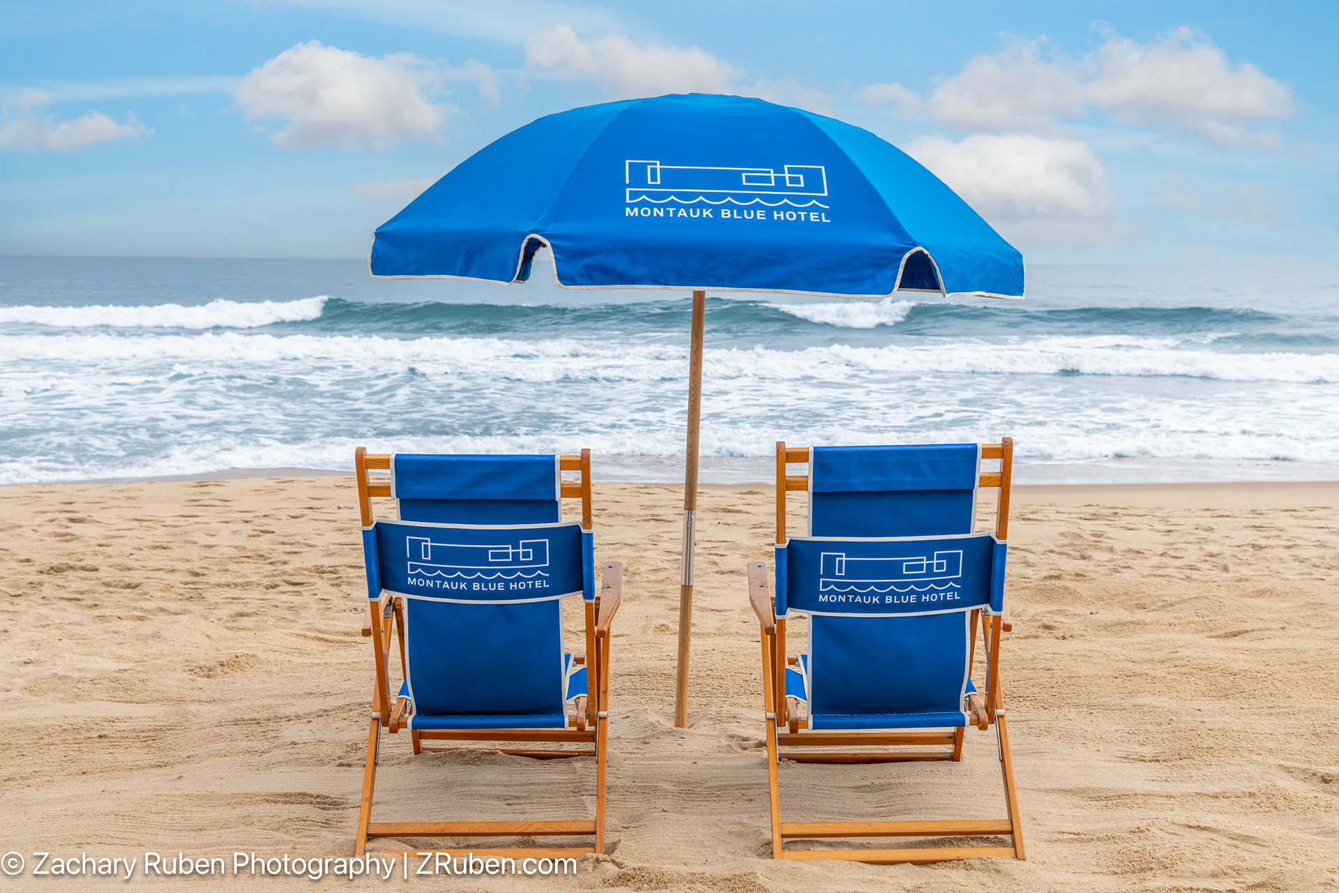 Beach Chairs at Montauk Blue Hotel