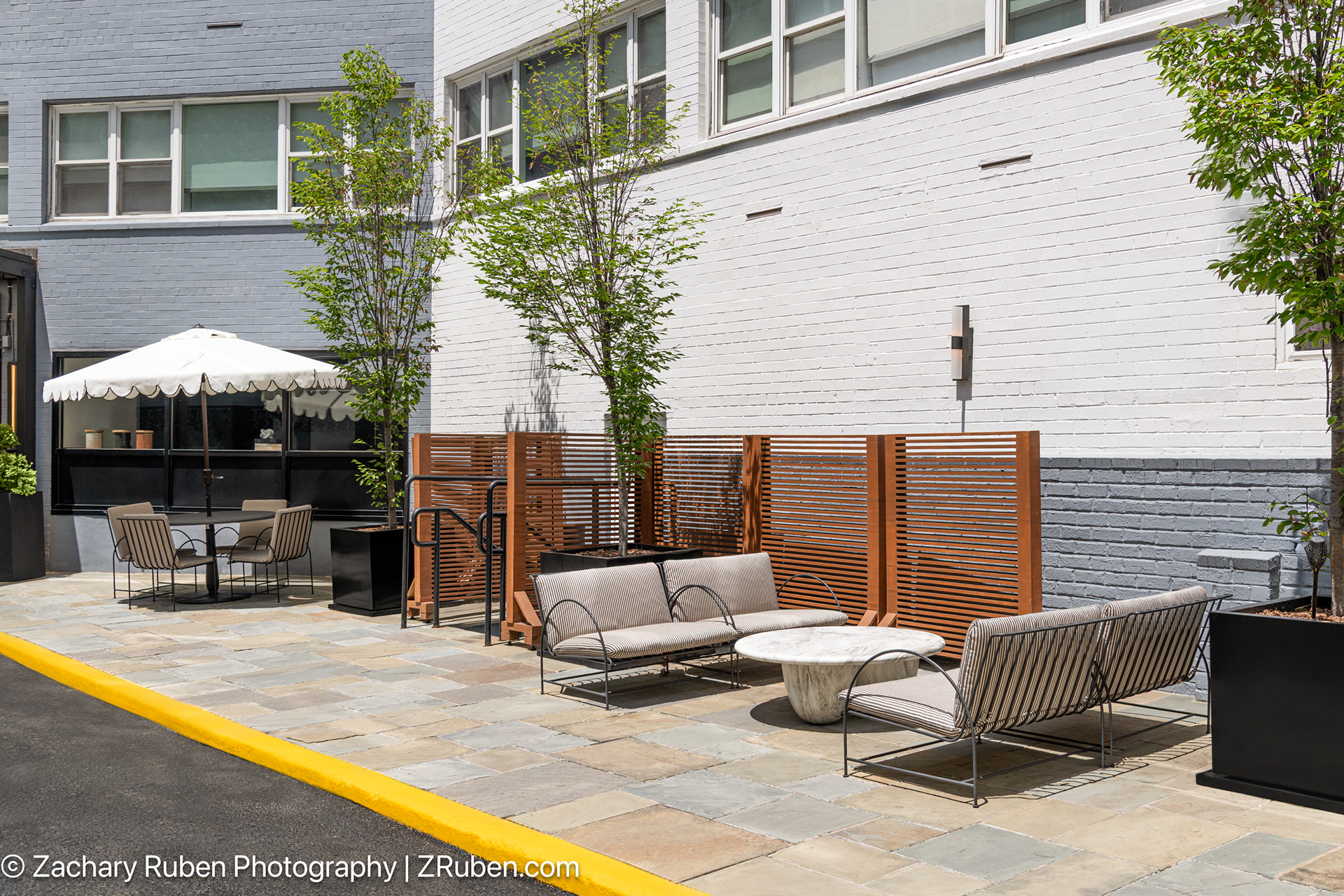 Outdoor Patio at ARC Hotel, Washington DC, Series by Marriott